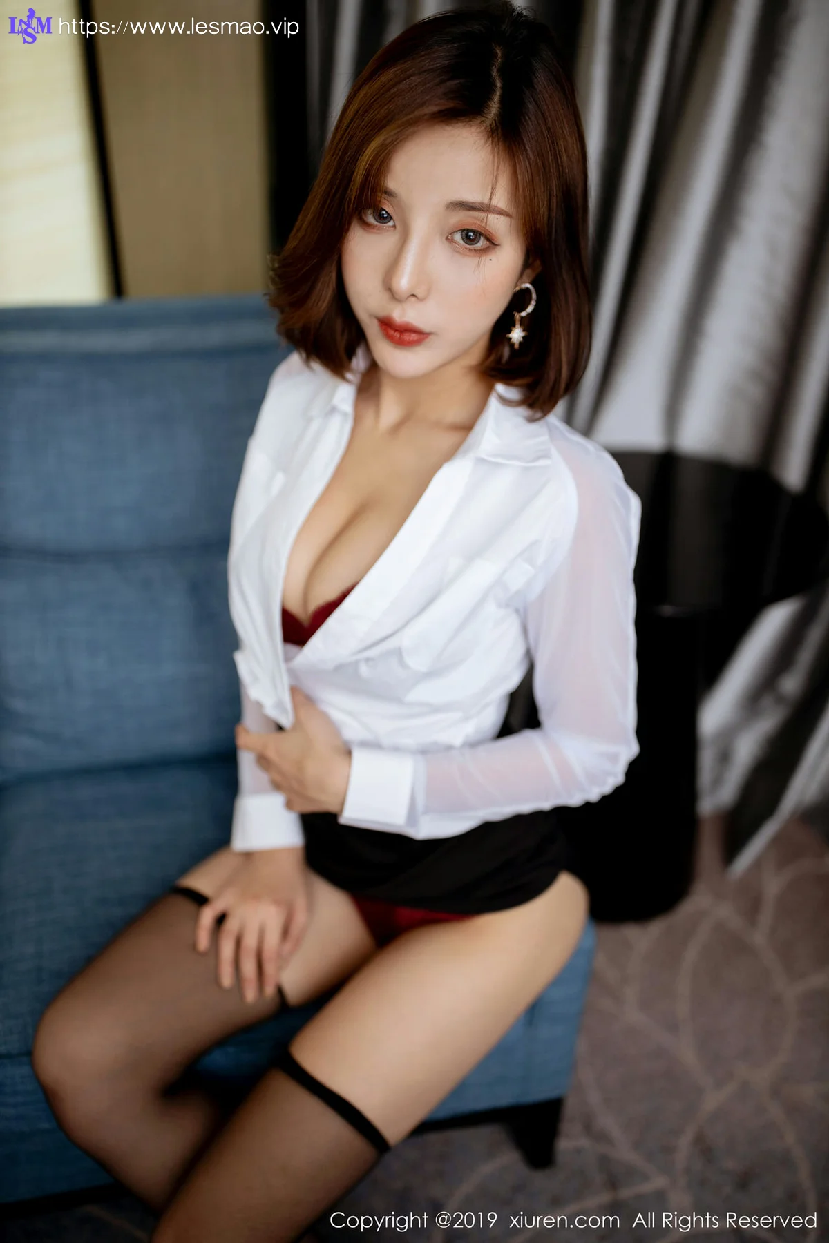 XiuRen 秀人 No.1841 性感女秘书 陈小喵 第二套私房写真 - 20