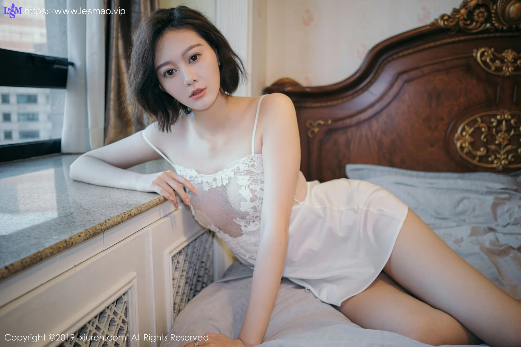 XiuRen 秀人 No.1891 气质美女镂空吊裙 艺轩 性感写真 - 15