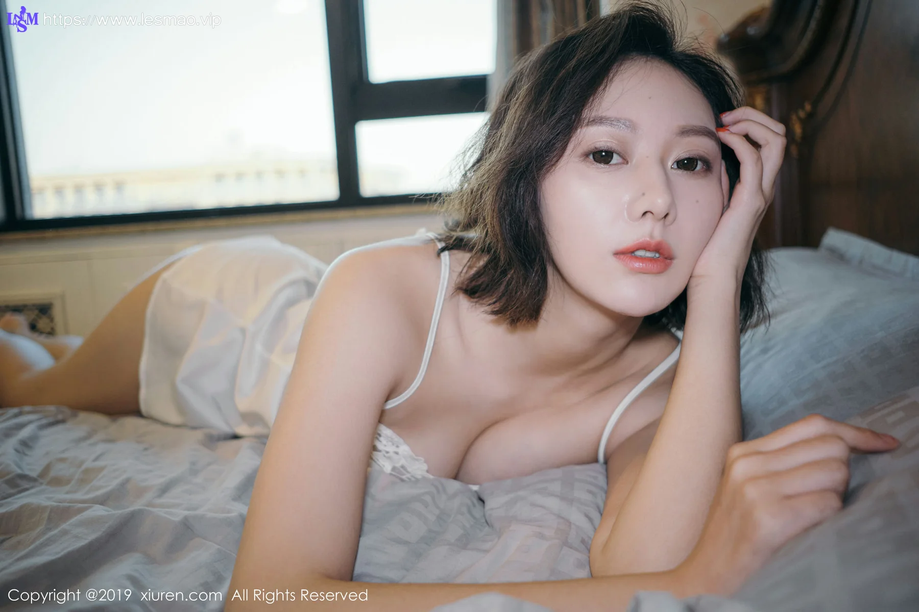 XiuRen 秀人 No.1891 气质美女镂空吊裙 艺轩 性感写真 - 19