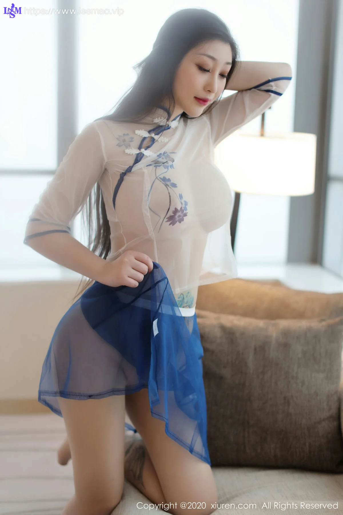 XiuRen 秀人 No.1902 巨乳薄纱内衣 妲己_Toxic 心愿旅拍透视 - 24
