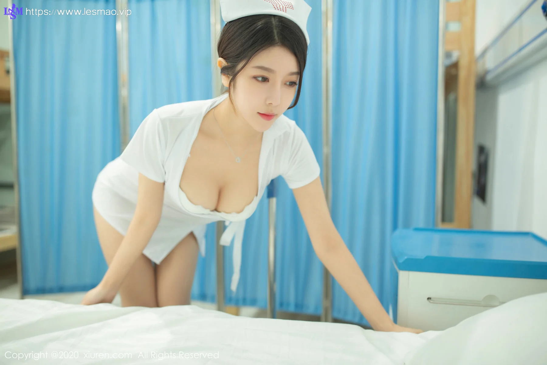 XiuRen 秀人 No.1941 清秀甜美护士 新人模特夏诗诗Sally 首套..... - 20