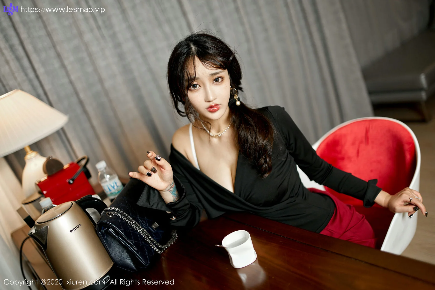 XiuRen 秀人 No.1970 中国红88P内衣主题 Betty林子欣 主题写真 - 17