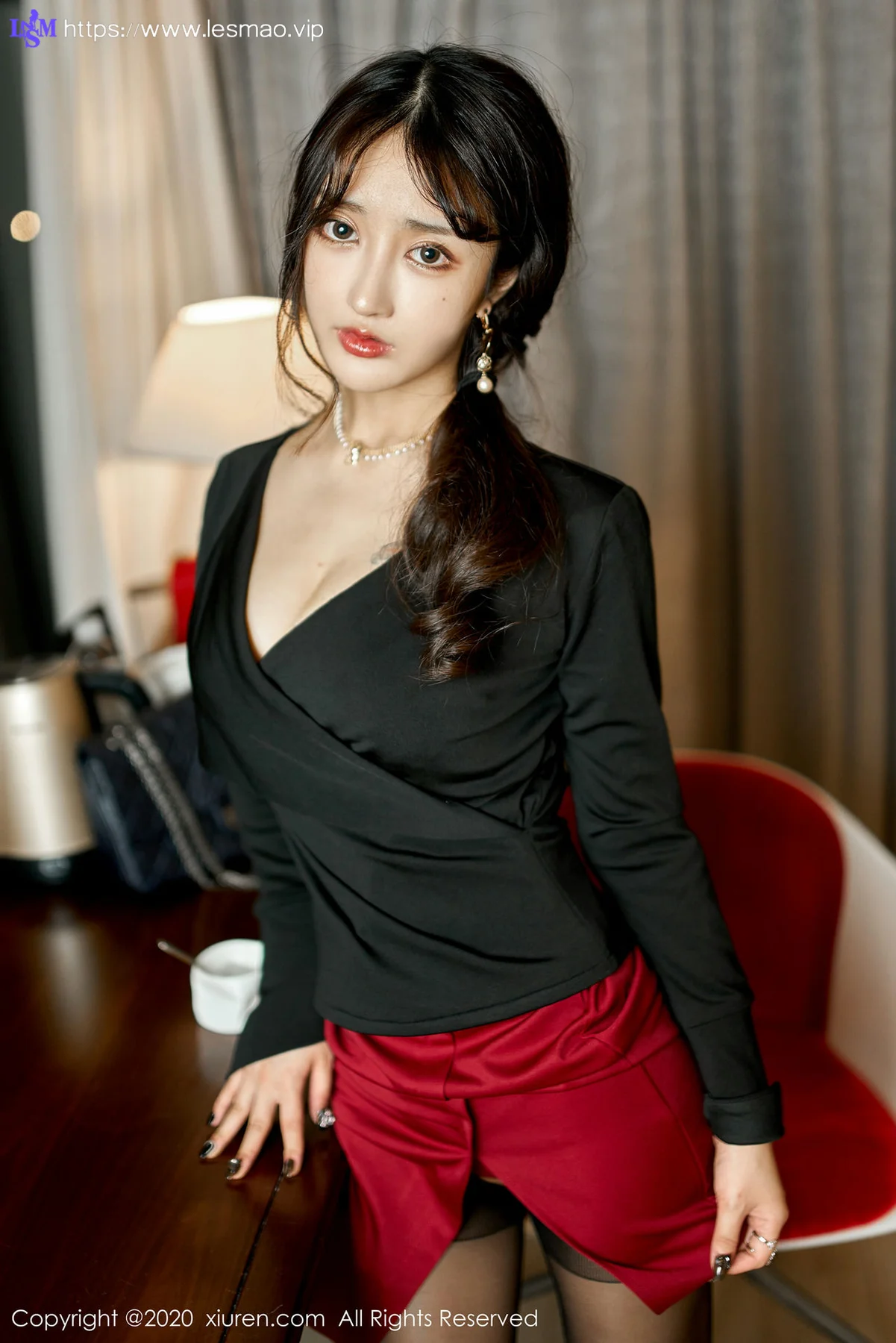 XiuRen 秀人 No.1970 中国红88P内衣主题 Betty林子欣 主题写真 - 25