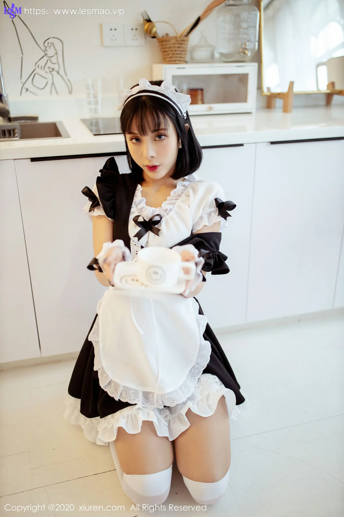 XiuRen 秀人 No.2008 情趣女仆制服写真 陈小喵 - 21
