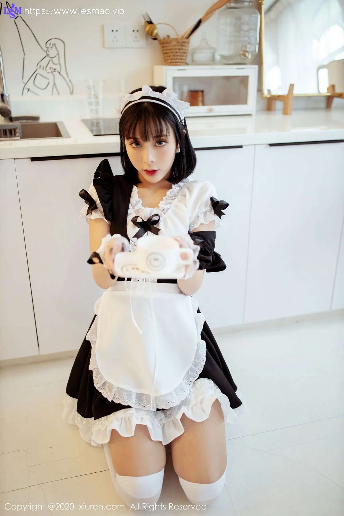 XiuRen 秀人 No.2008 情趣女仆制服写真 陈小喵 - 22