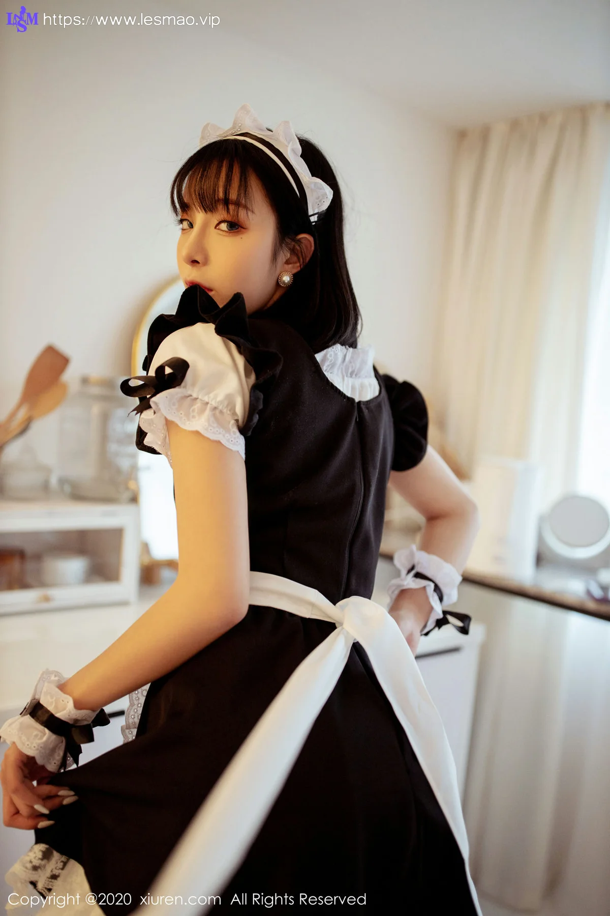 XiuRen 秀人 No.2008 情趣女仆制服写真 陈小喵 - 35