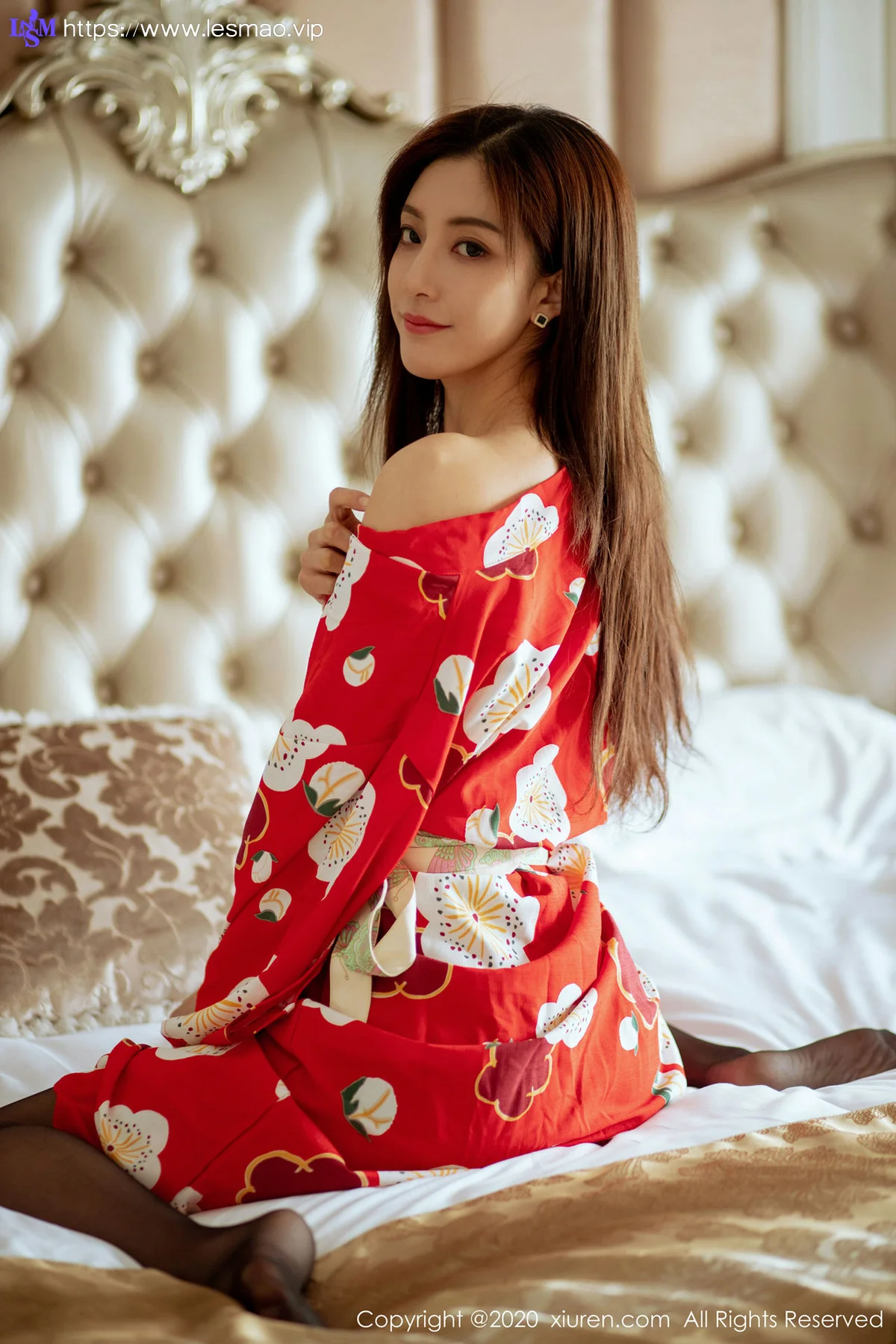 XiuRen 秀人 No.2015 和服黑丝主题 林文文yooki  私房写真 - 13