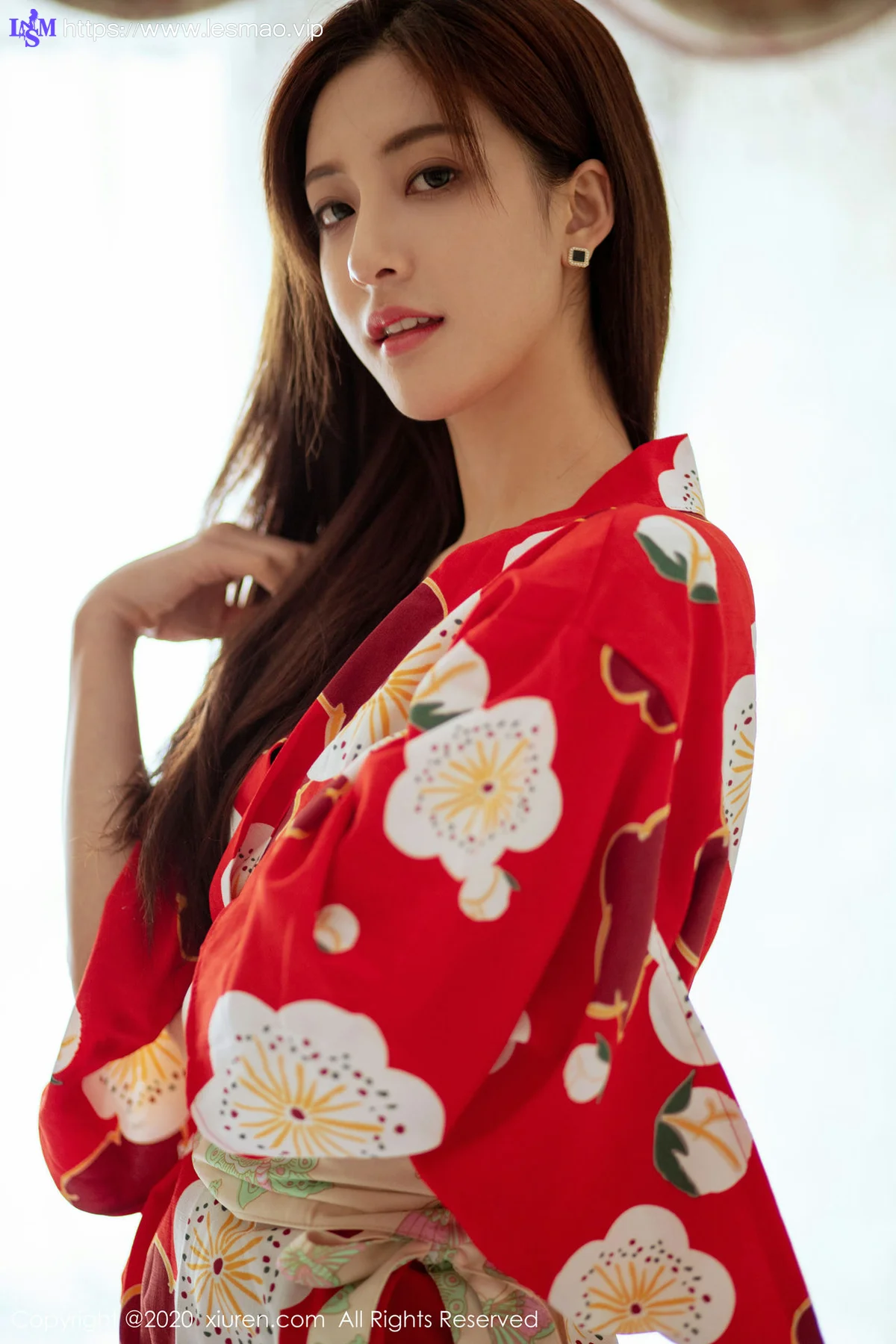 XiuRen 秀人 No.2015 和服黑丝主题 林文文yooki  私房写真 - 16