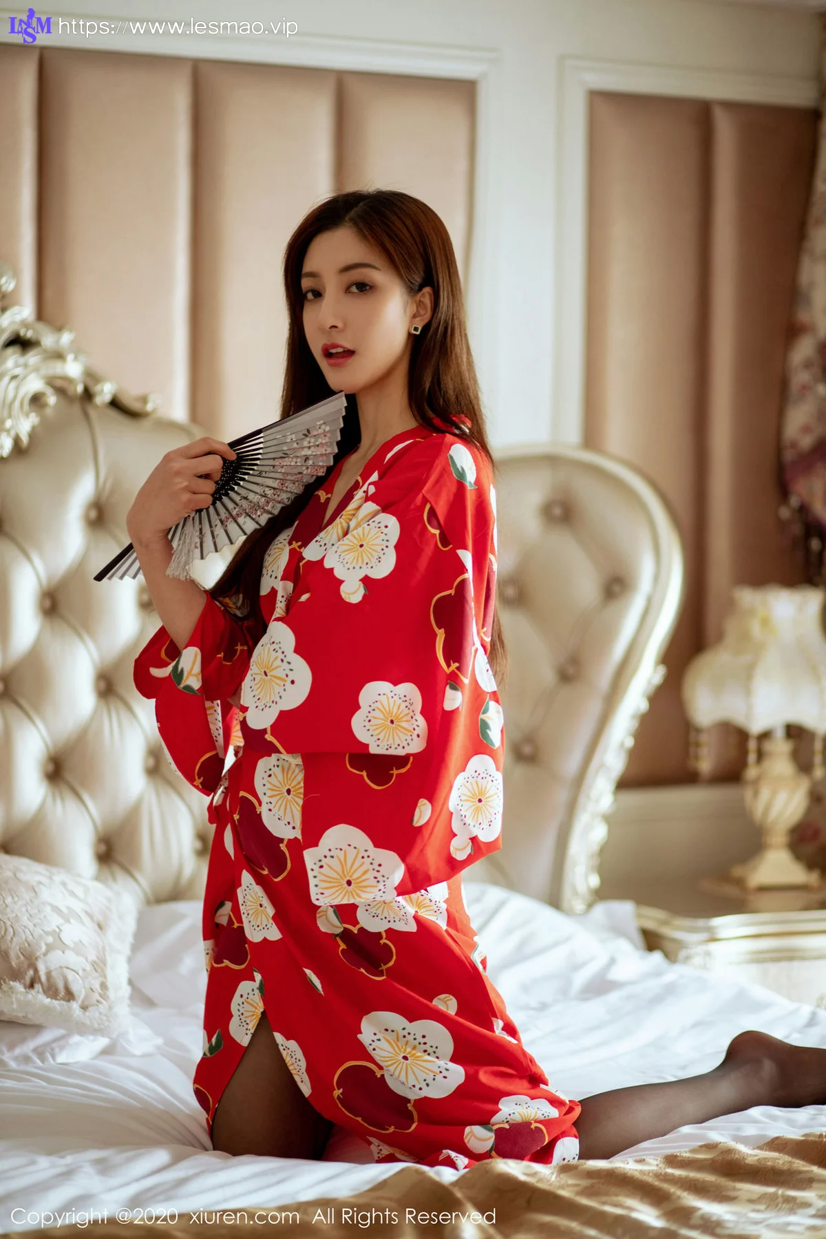 XiuRen 秀人 No.2015 和服黑丝主题 林文文yooki  私房写真 - 17