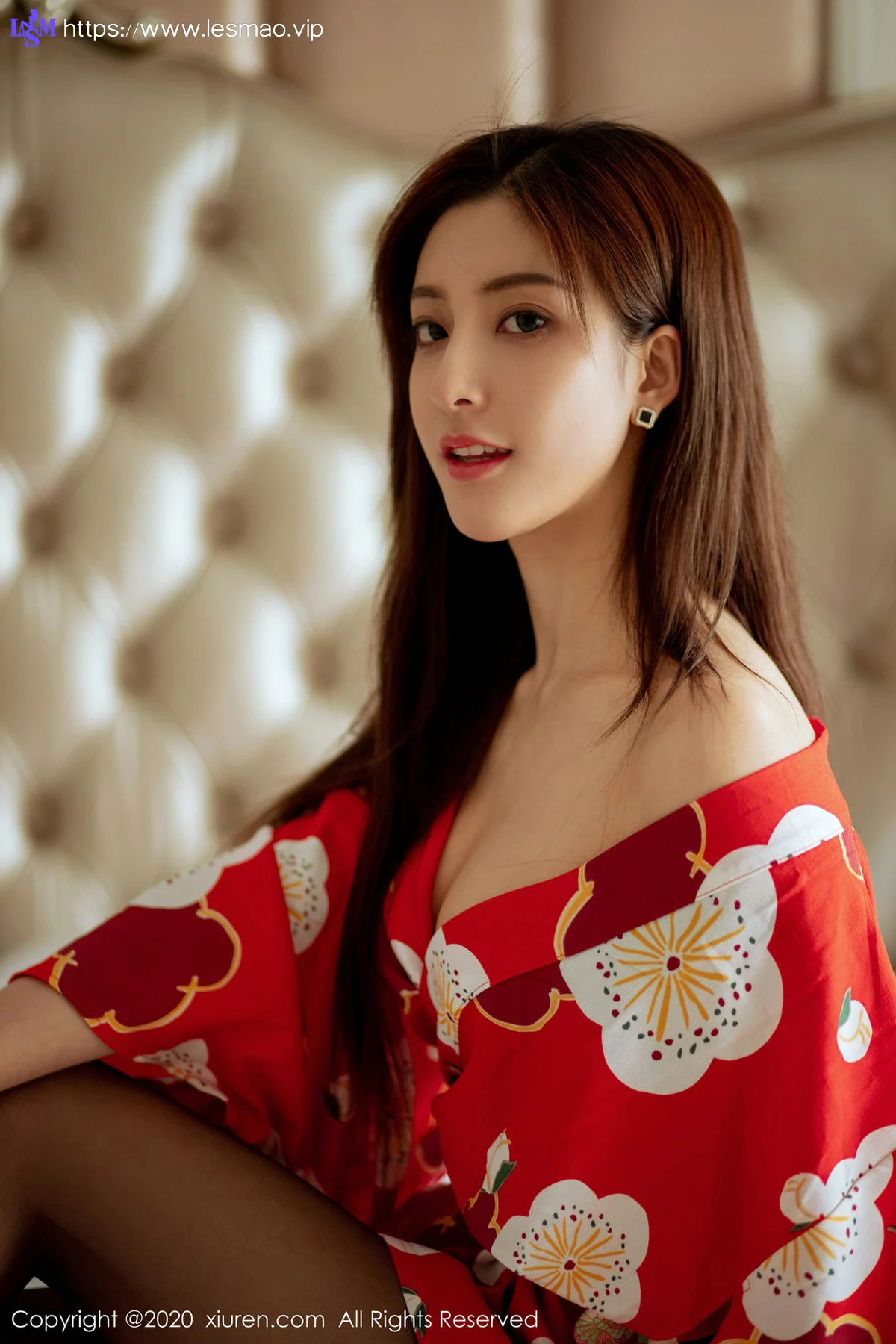 XiuRen 秀人 No.2015 和服黑丝主题 林文文yooki  私房写真 - 22
