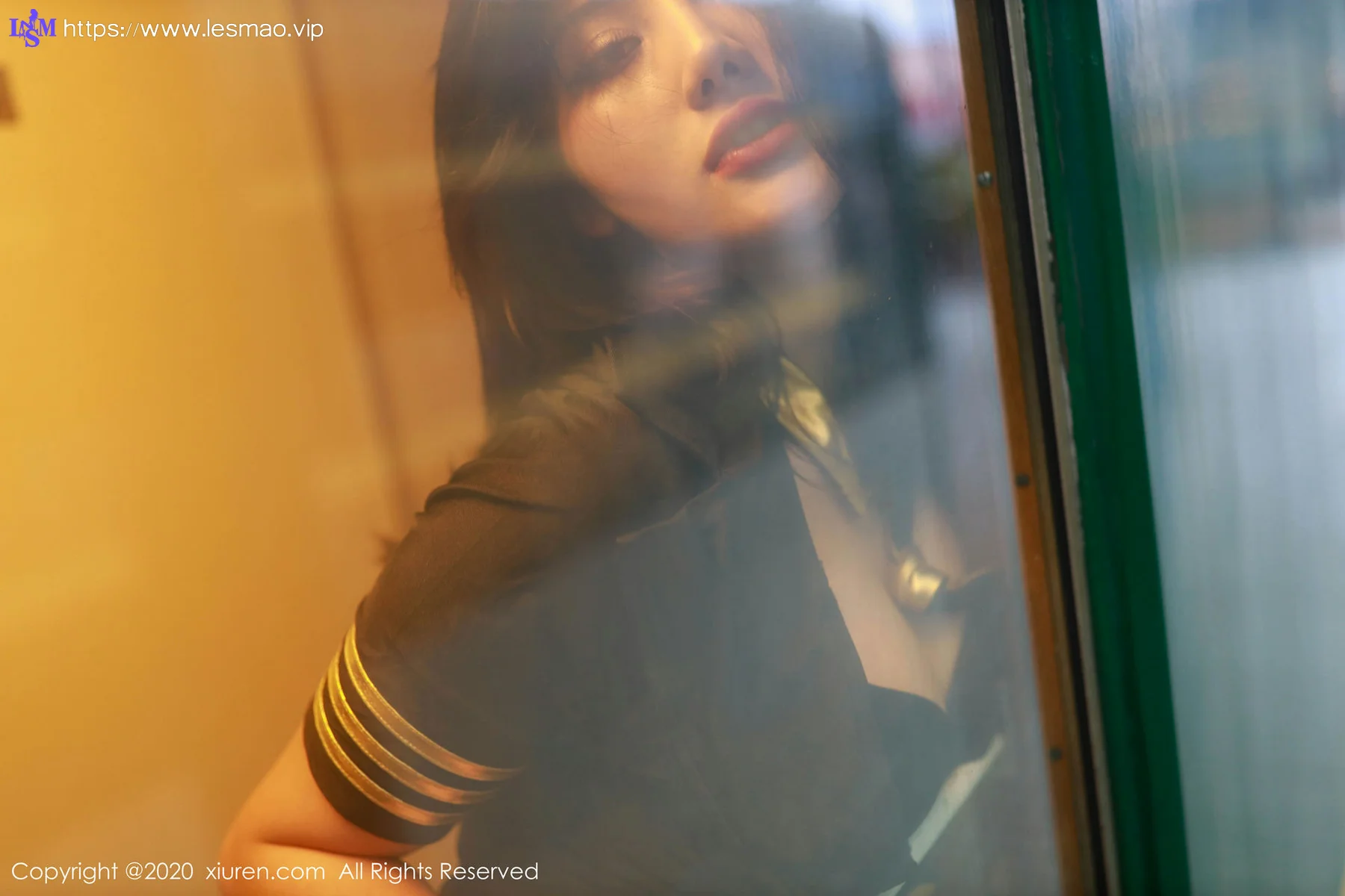 XiuRen 秀人 No.2036 列车服务员主题写真103P 就是阿朱啊 - 102