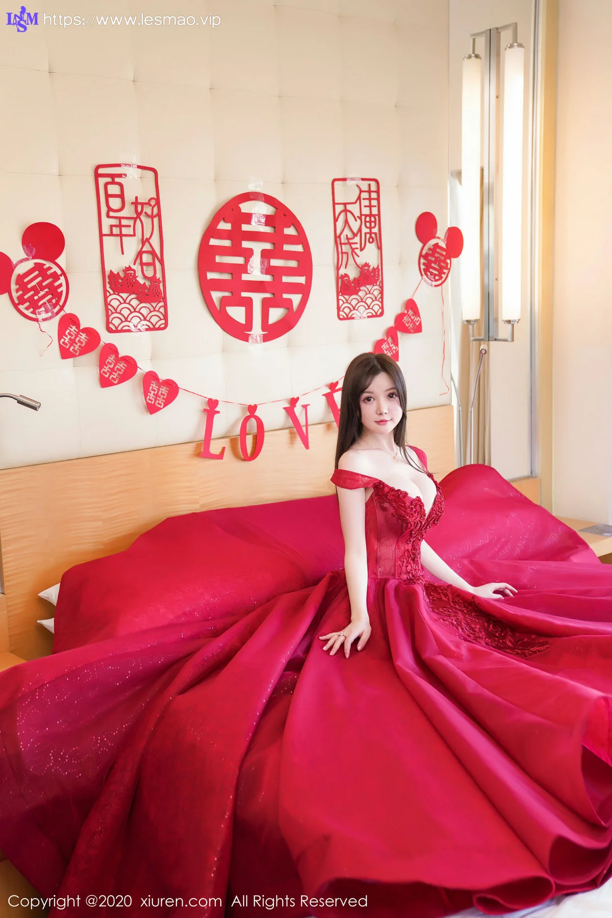 XiuRen 秀人 No.2058 巨乳新娘主题117P写真 糯美子Mini - 17