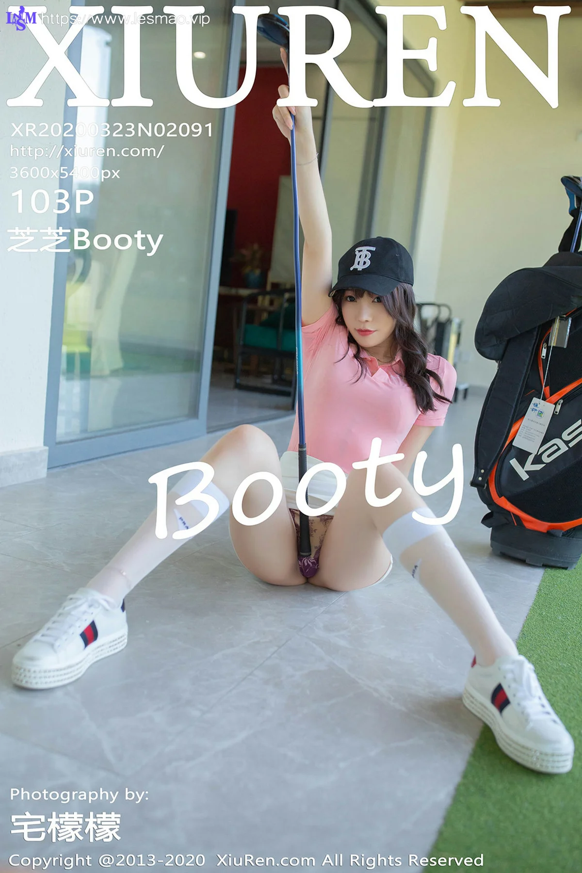 XiuRen 秀人 No.2091 高尔夫主题 芝芝Booty 健身辣妹写真 - 104