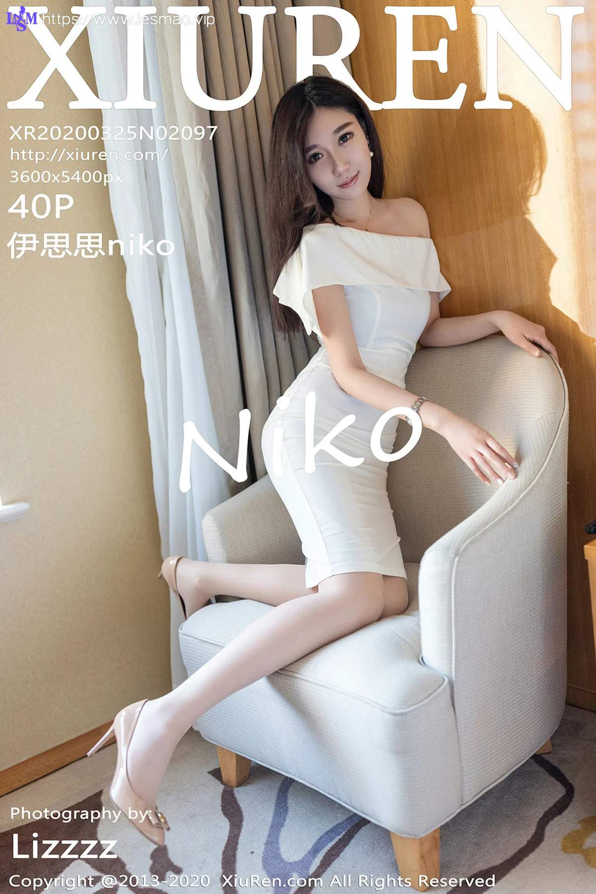 XiuRen 秀人 No.2097 伊思思niko 典雅气质长裙第二套写真 - 41