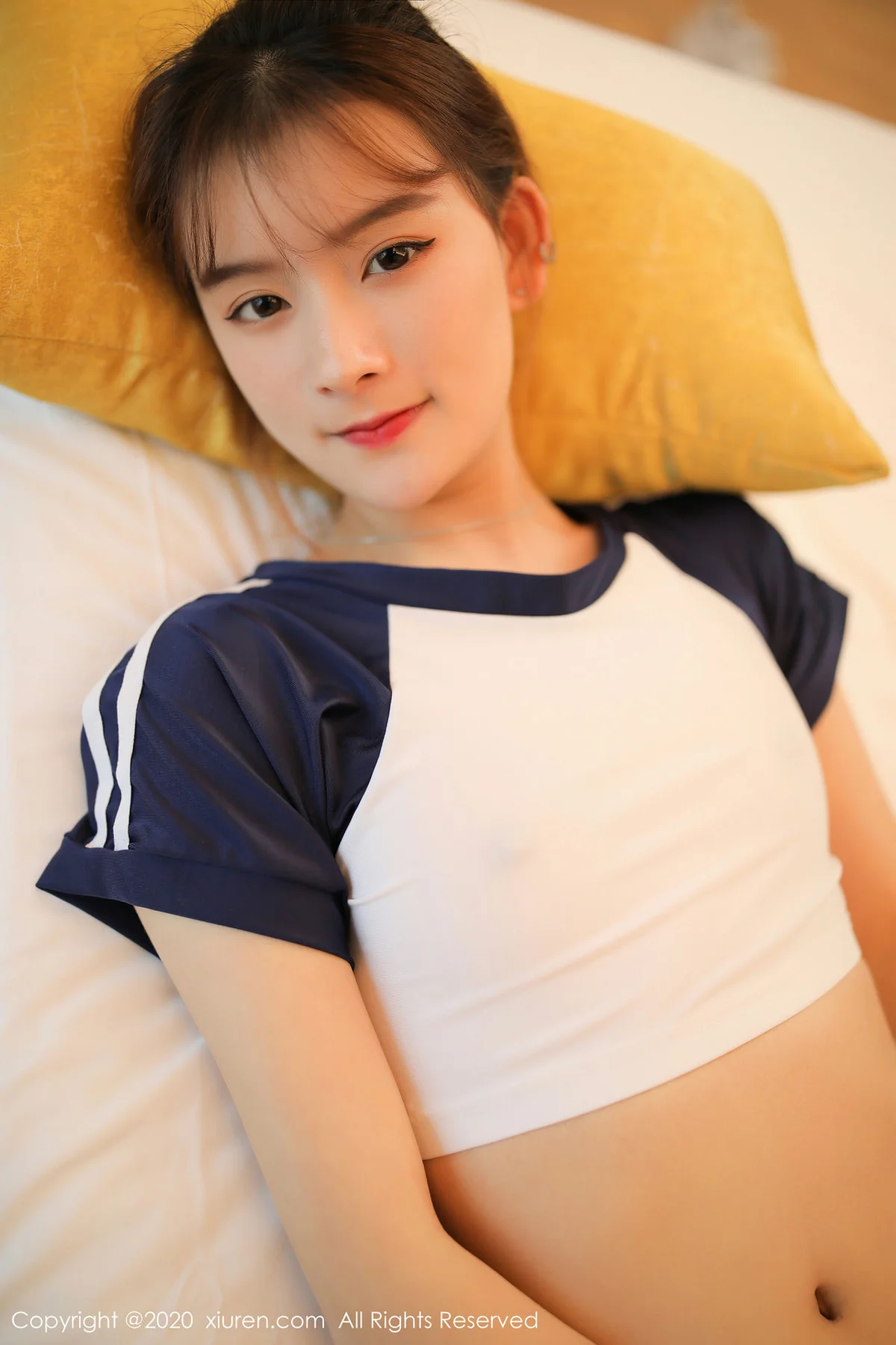 XiuRen 秀人 No.2102  新人模特 Bonnie周熙 首套写真清纯学妹 - 45