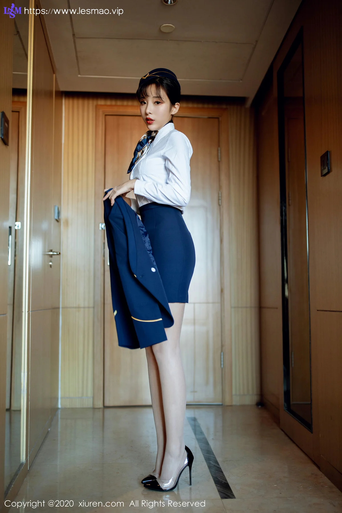 XiuRen 秀人 No.2119 空姐制服 陈小喵 角色精彩演绎 - 13
