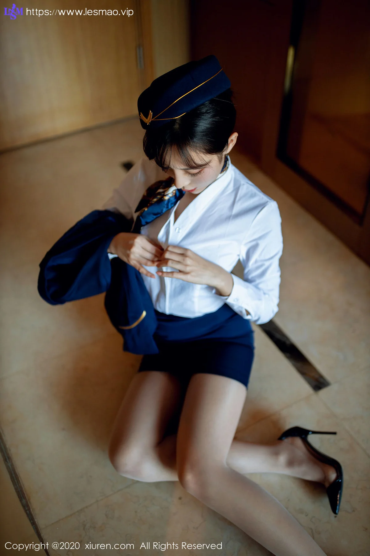 XiuRen 秀人 No.2119 空姐制服 陈小喵 角色精彩演绎 - 14
