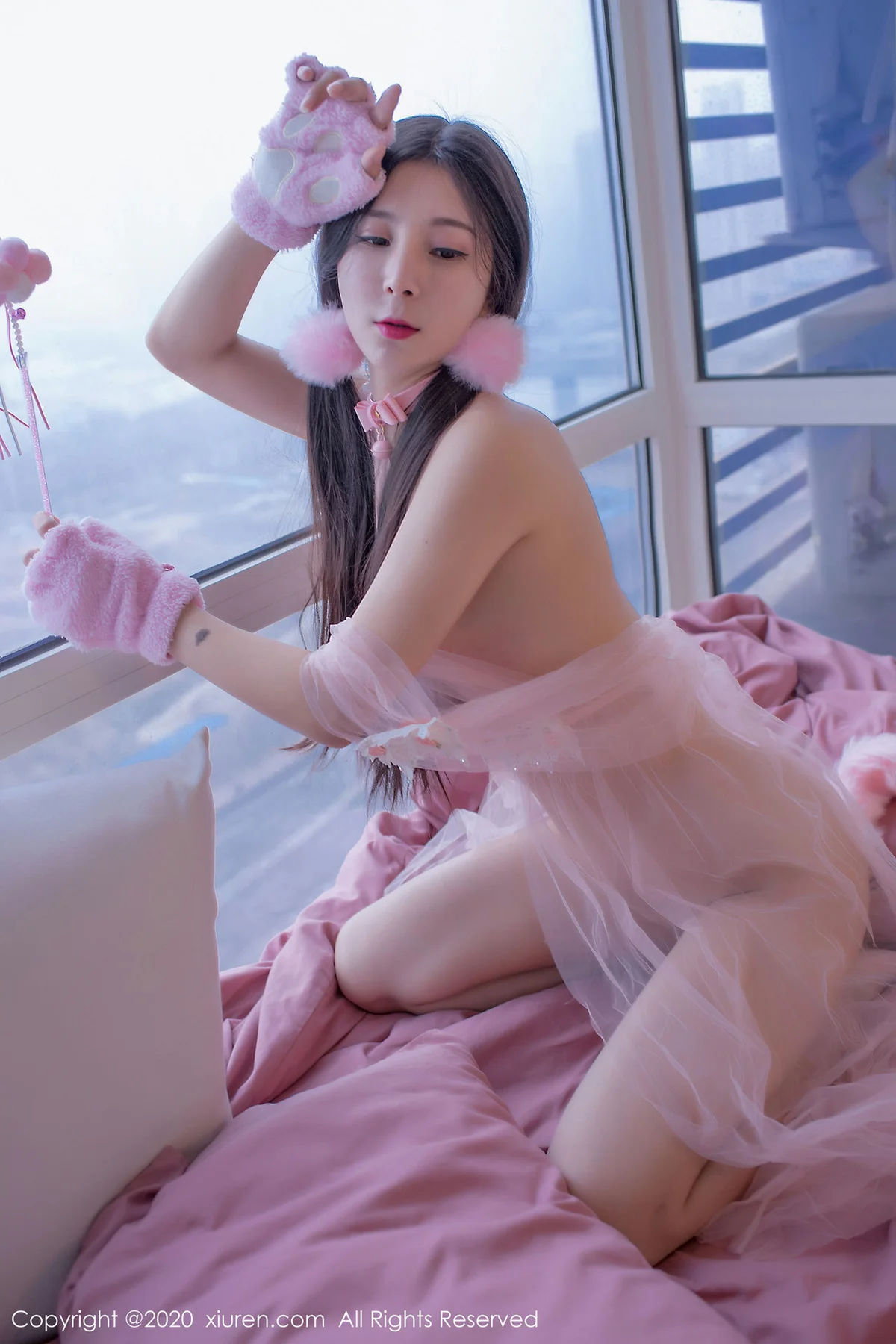 XiuRen 秀人 No.2120 小蛮妖_honey 新晋水嫩模特 首弹写真 - 44