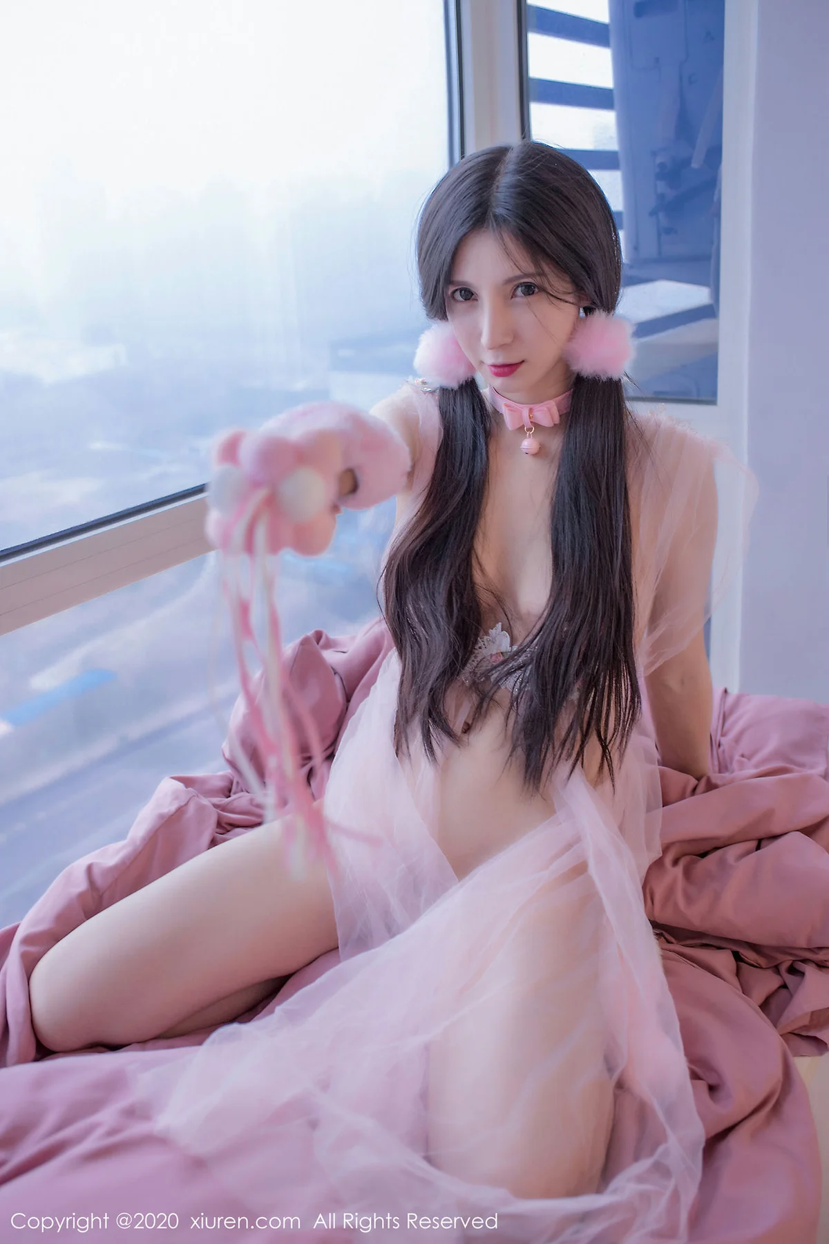 XiuRen 秀人 No.2120 小蛮妖_honey 新晋水嫩模特 首弹写真 - 49
