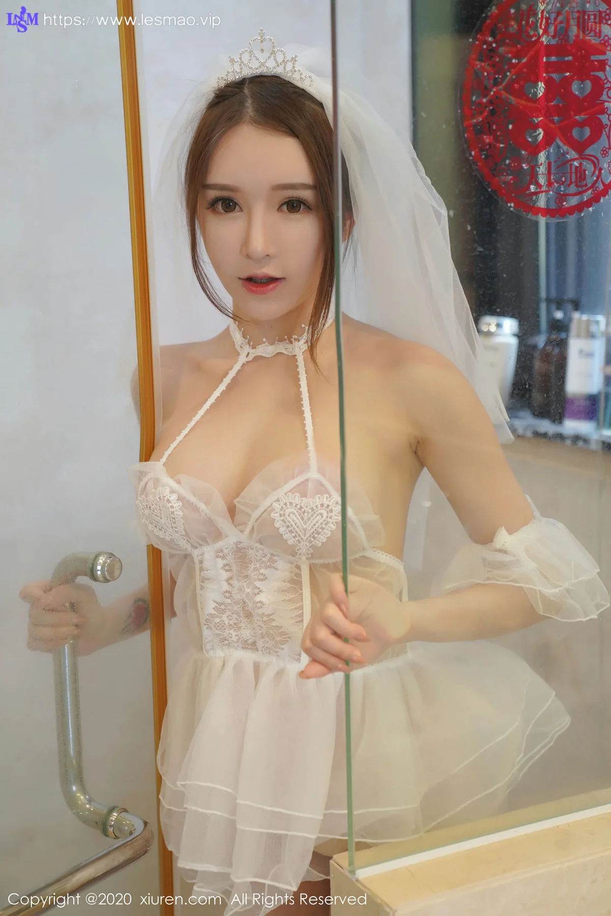 XiuRen 秀人 No.2123 婚纱主题写真 玉兔miki - 58