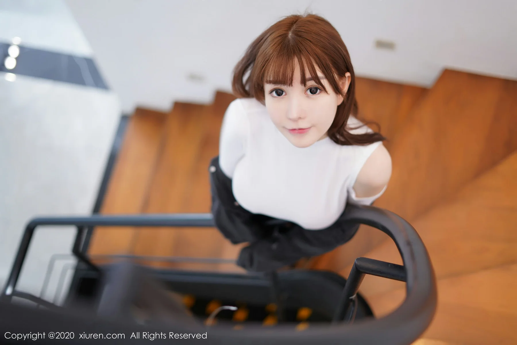 XiuRen 秀人 No.2147 UU酱 童颜巨乳新人模特  新人模特第二套..... - 55