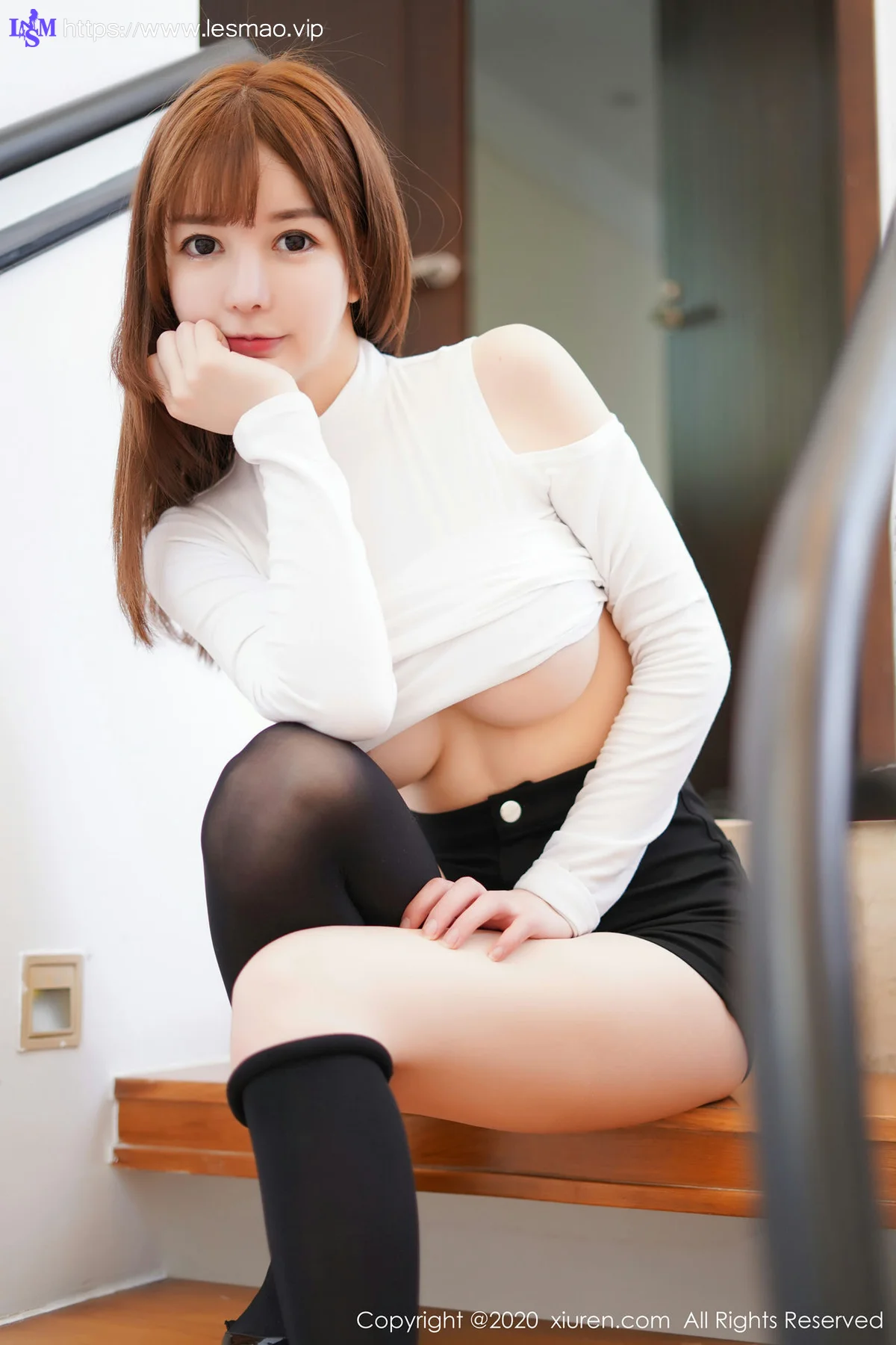 XiuRen 秀人 No.2147 UU酱 童颜巨乳新人模特  新人模特第二套..... - 74