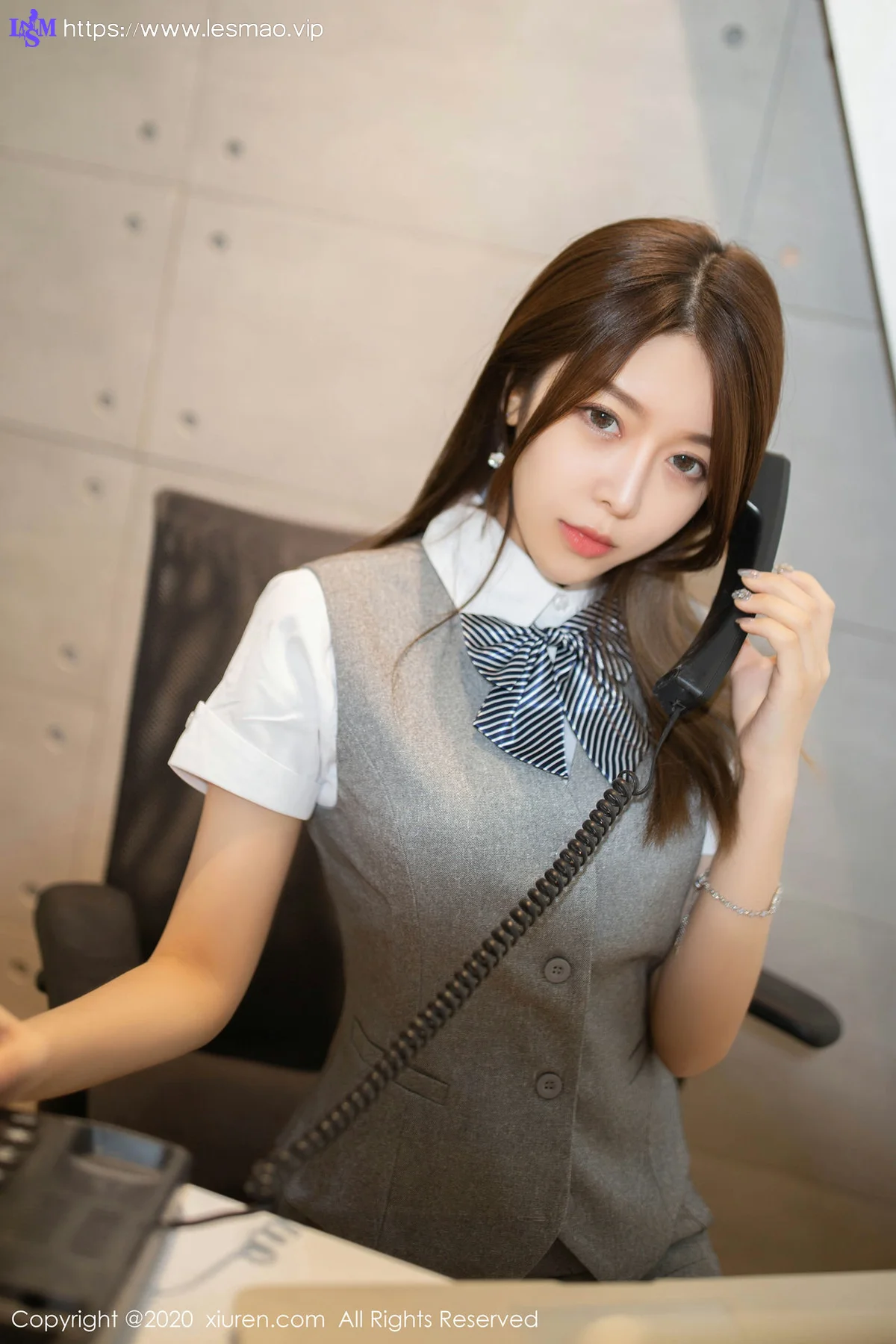 XiuRen 秀人 No.2159 秘书OL制服 夏诗诗Sally 第二套 - 12