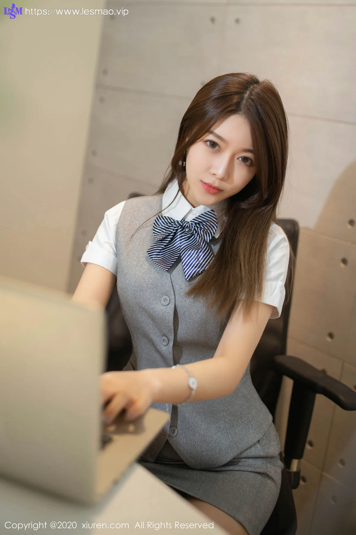 XiuRen 秀人 No.2159 秘书OL制服 夏诗诗Sally 第二套 - 13