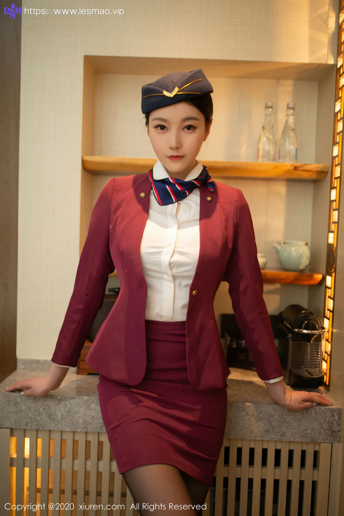 XiuRen 秀人 No.2161  空姐首套 安然Maleah 清秀颜值与绝佳身材 - 19