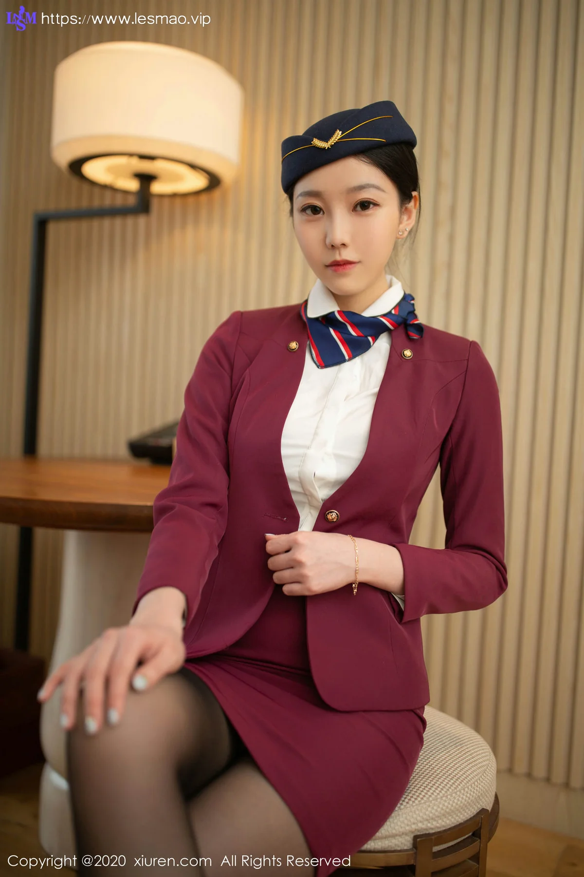 XiuRen 秀人 No.2161  空姐首套 安然Maleah 清秀颜值与绝佳身材 - 23