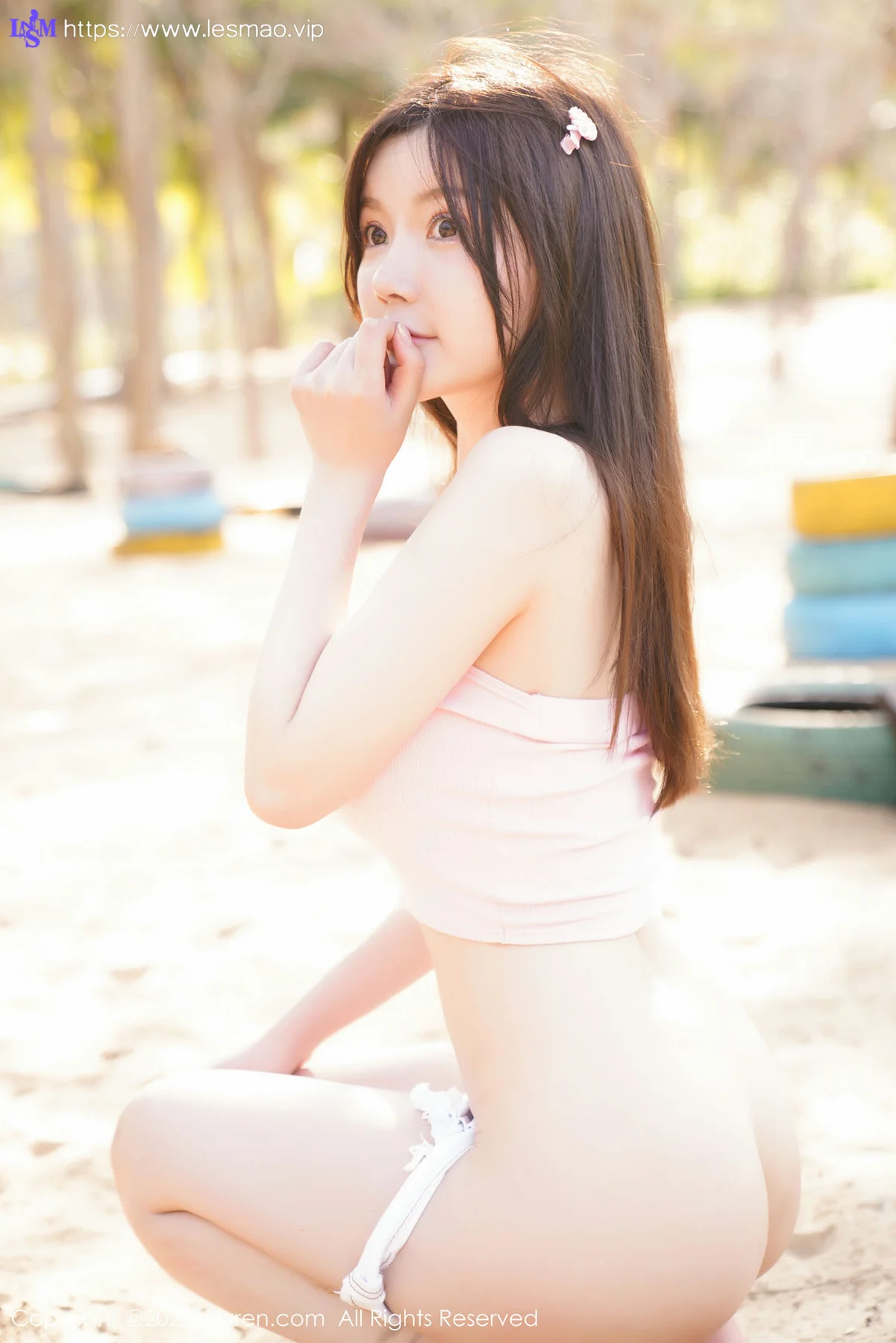 XiuRen 秀人 No.2162 童颜巨乳 糯美子Mini 三亚旅拍写真 - 40