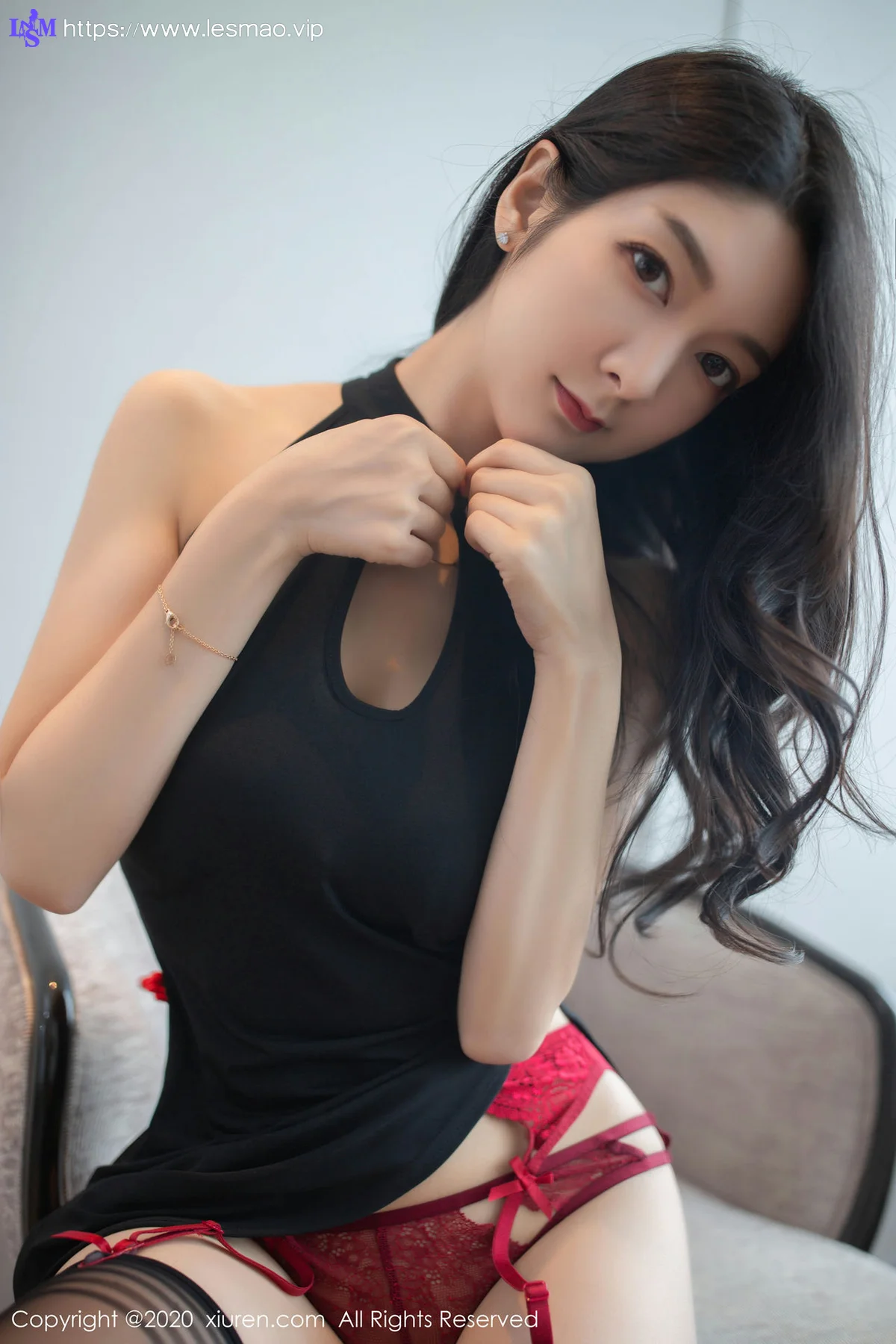 XiuRen 秀人 No.2177 高跟鞋与黑丝 Angela小热巴 性感黑丝写真 - 76