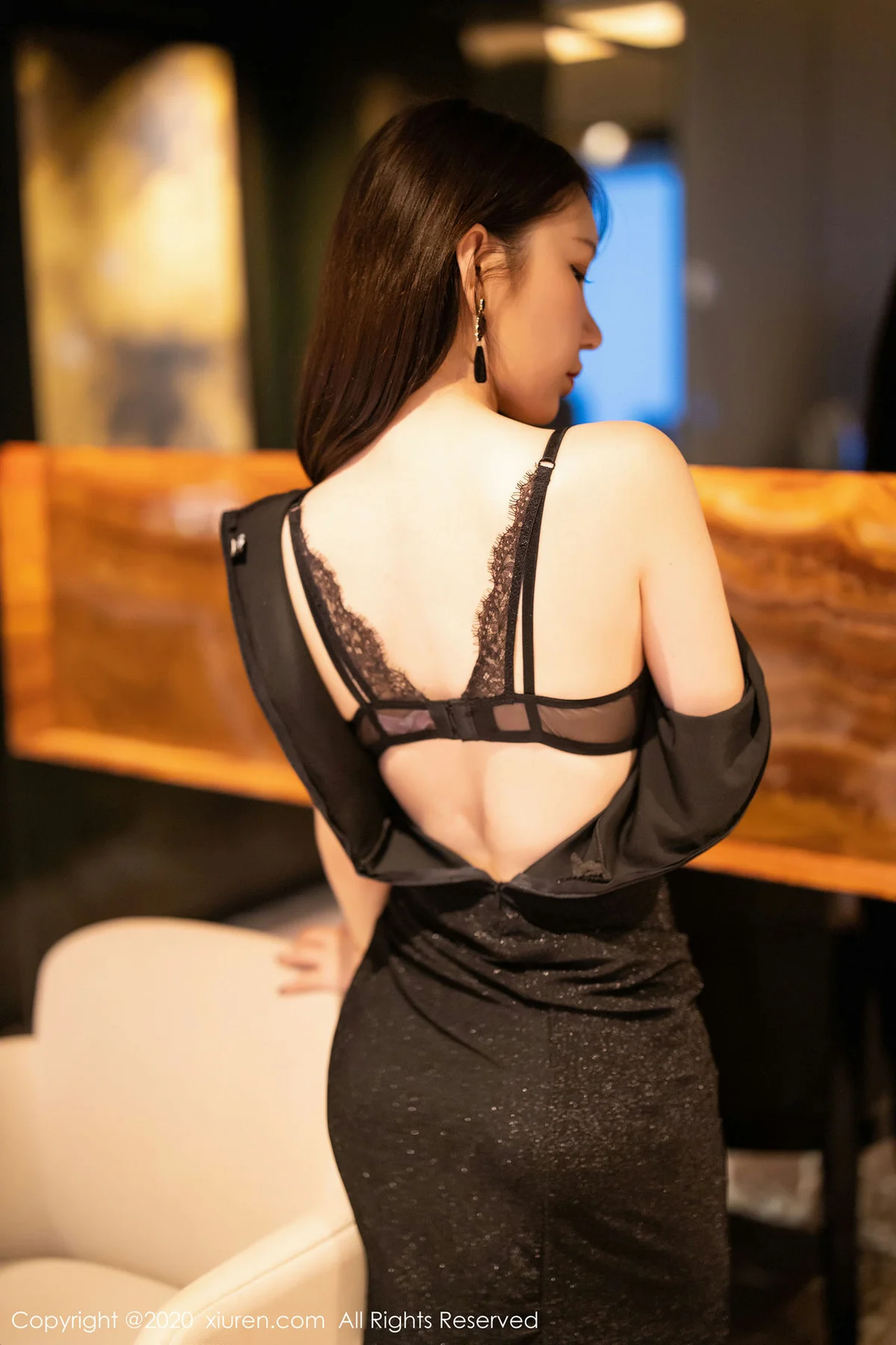 XiuRen 秀人 No.2180  轻薄吊裙101P 周于希Sandy 极致黑丝私房写真 - 58