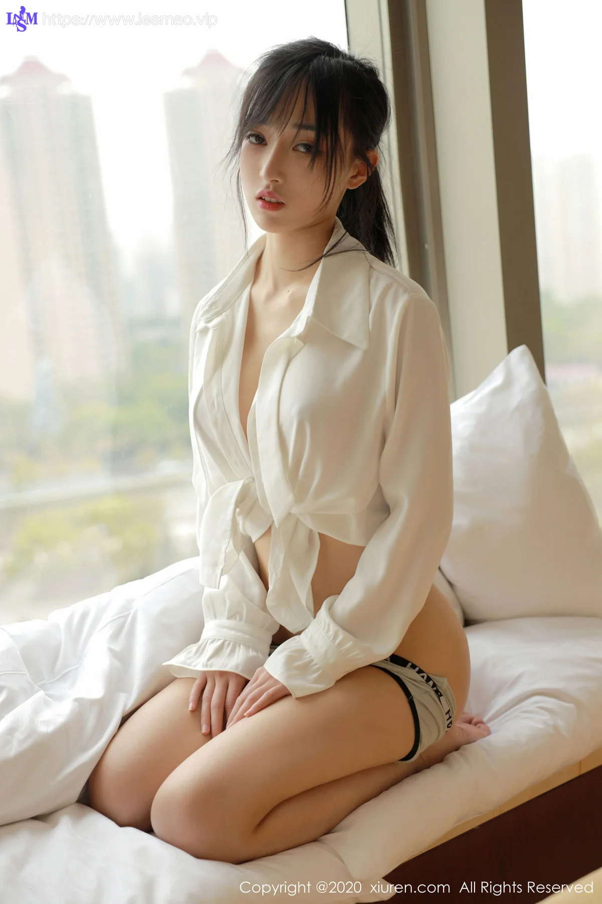 XiuRen 秀人 No.2191  新人模特诱惑 陈梵妮Fanny 首套写真 - 26