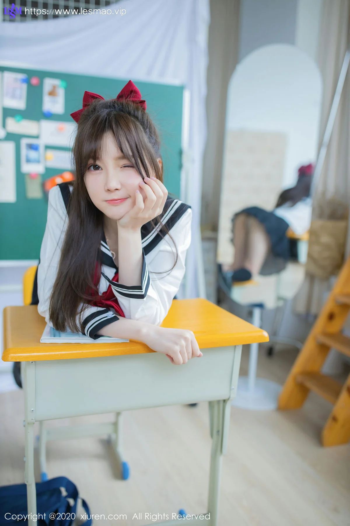 XiuRen 秀人 No.2193 真实场景演绎 糯美子Mini 清纯学妹 - 14