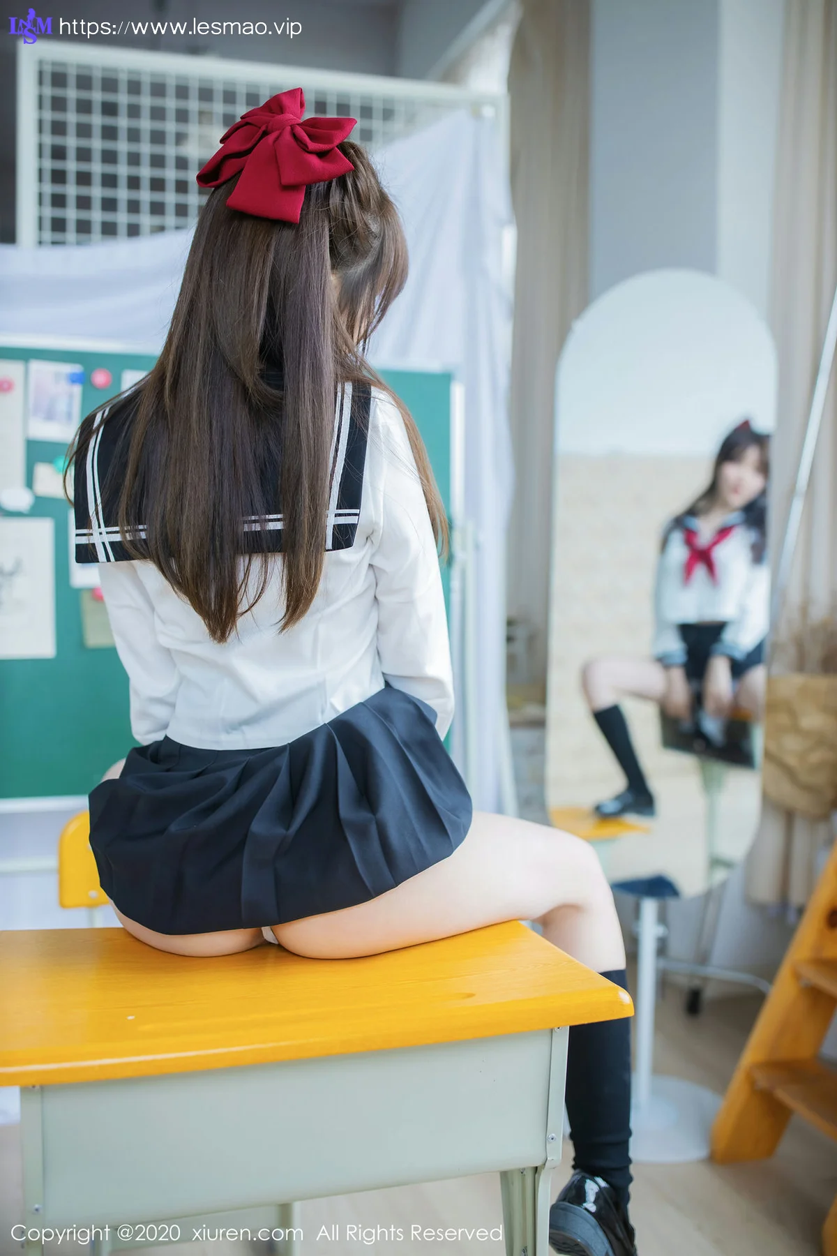 XiuRen 秀人 No.2193 真实场景演绎 糯美子Mini 清纯学妹 - 15