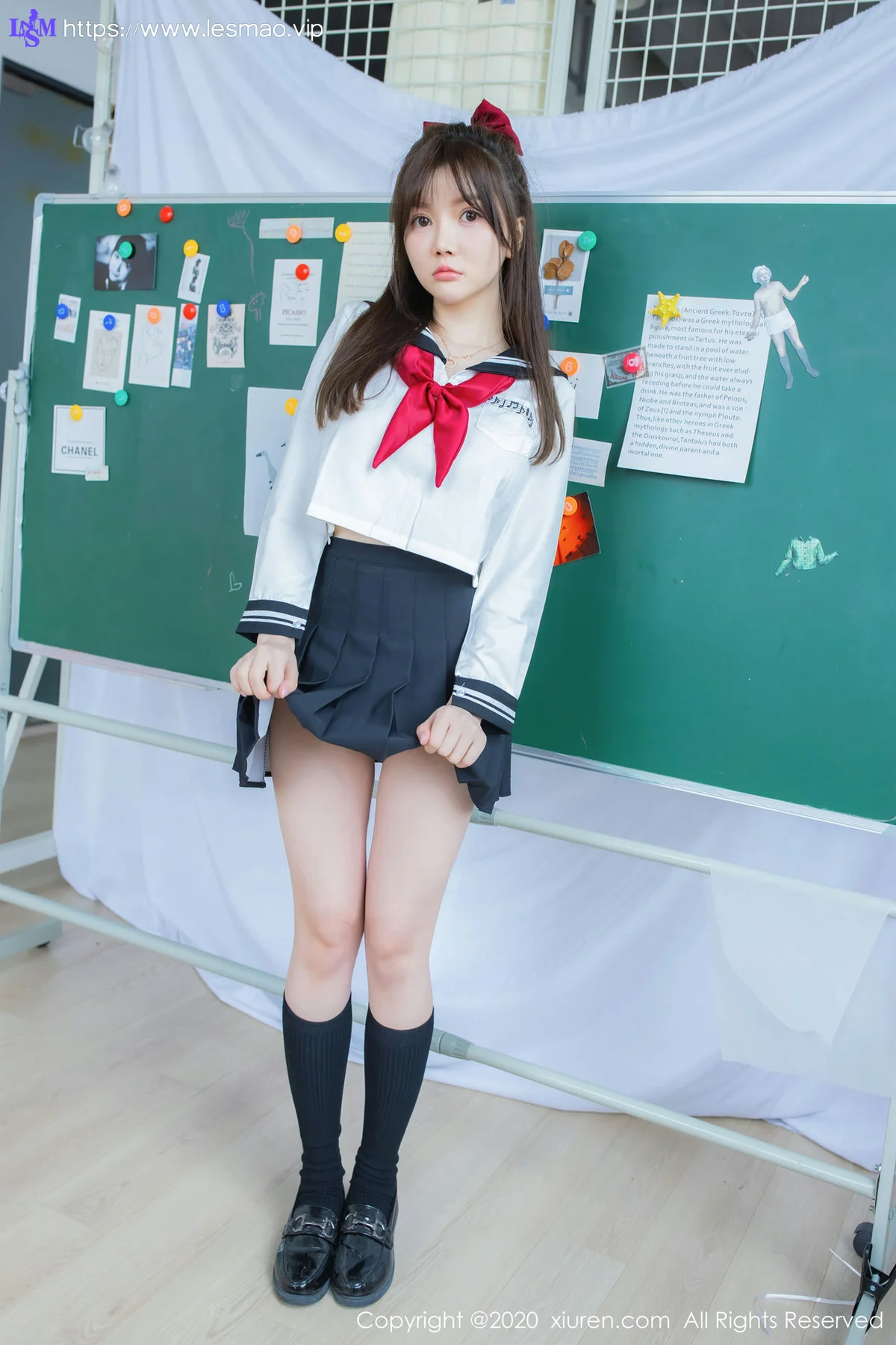XiuRen 秀人 No.2193 真实场景演绎 糯美子Mini 清纯学妹 - 24