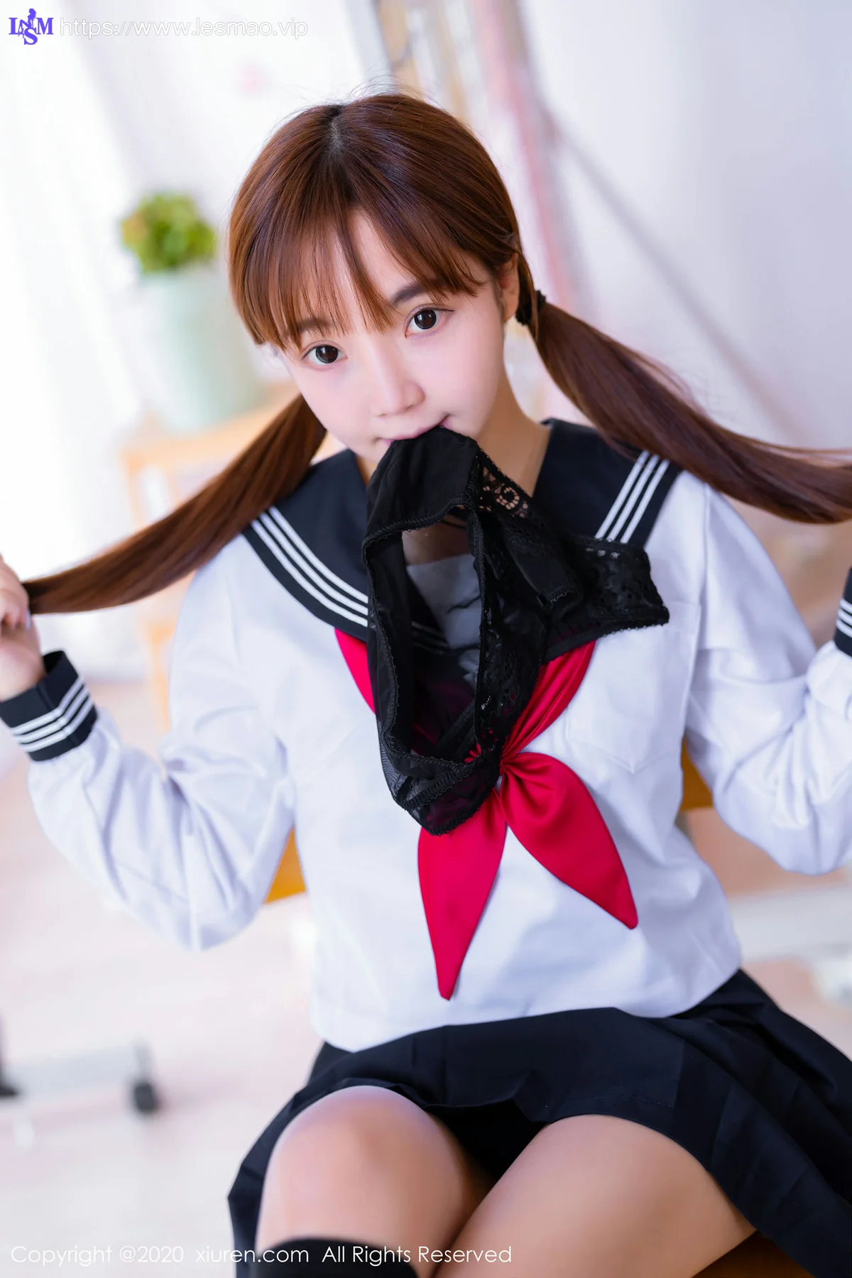 XiuRen 秀人 No.2196 童颜JK新人清纯学妹 团团子_una 模特首套... - 57
