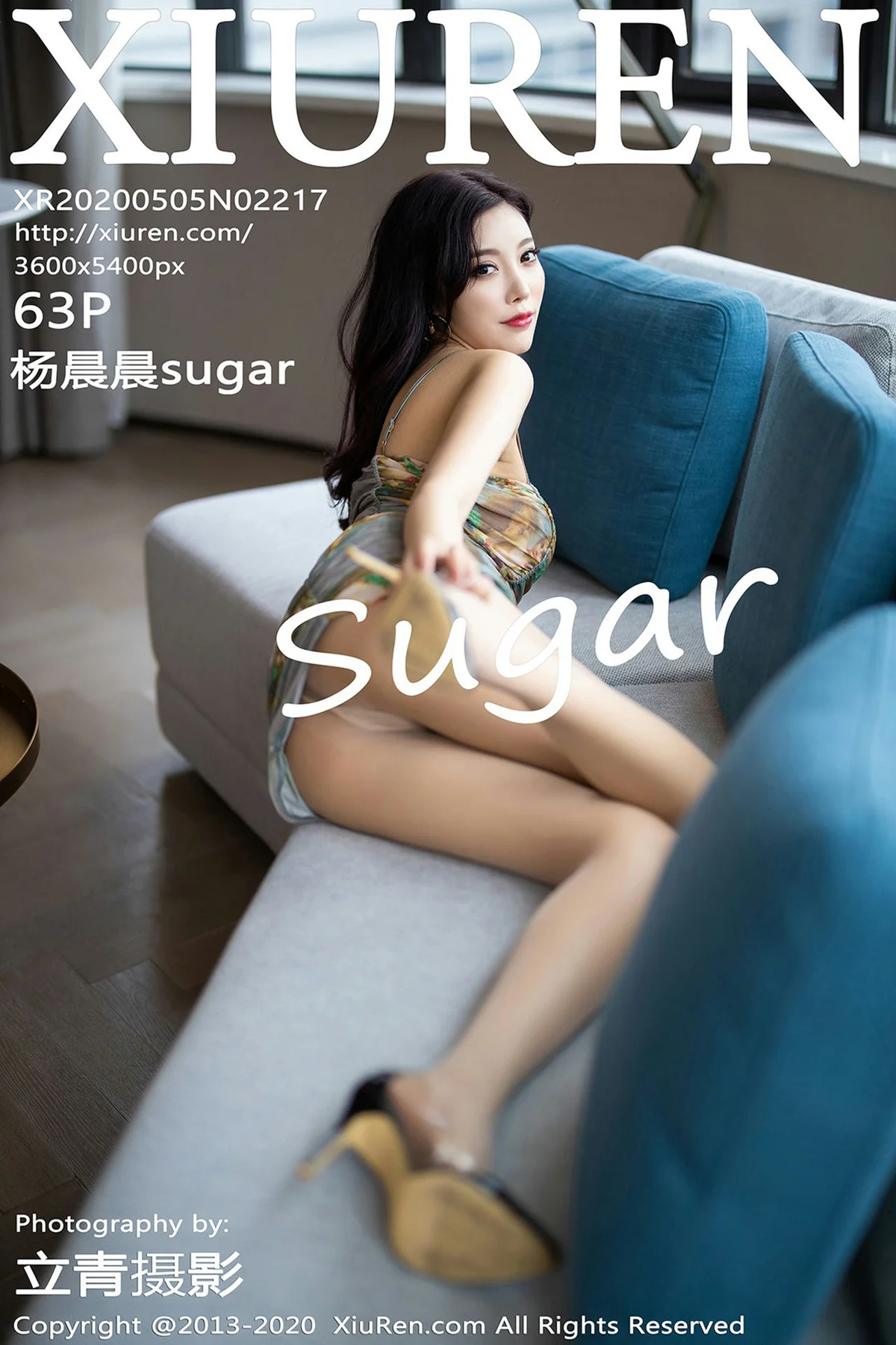XiuRen 秀人 No.2217 华丽典雅的吊裙 杨晨晨sugar 性感私房写真 - 64