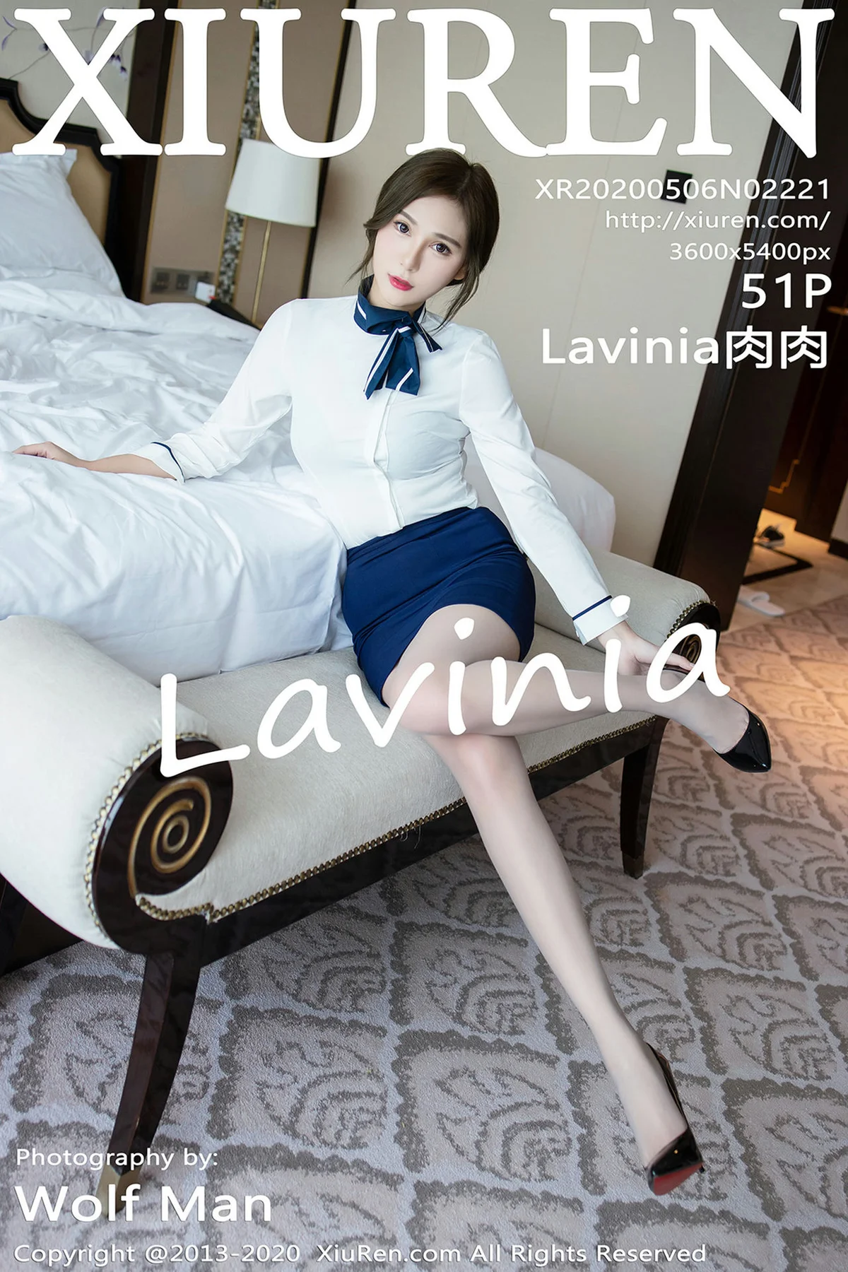 XiuRen 秀人 No.2221 Lavinia肉肉 性感制服写真 - 52