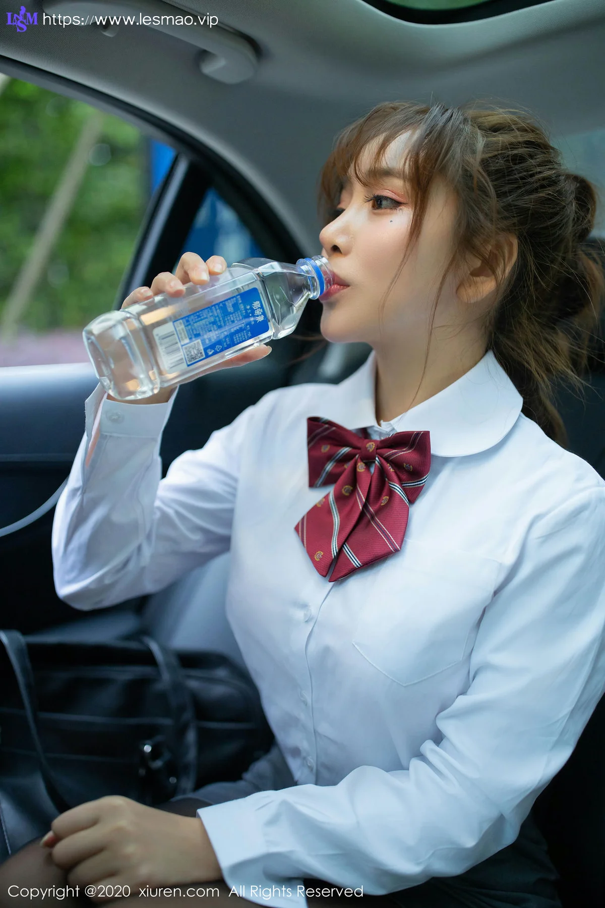 XiuRen 秀人 No.2225 司机与老板女儿主题 陶喜乐_lele 清纯学妹... - 12