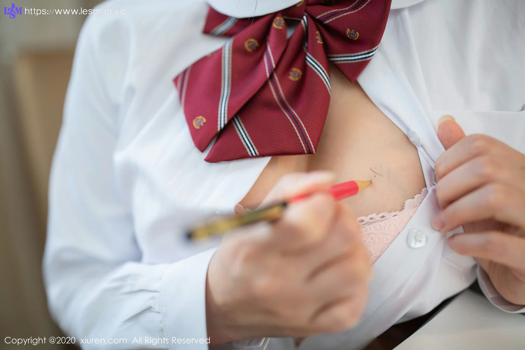 XiuRen 秀人 No.2225 司机与老板女儿主题 陶喜乐_lele 清纯学妹... - 33