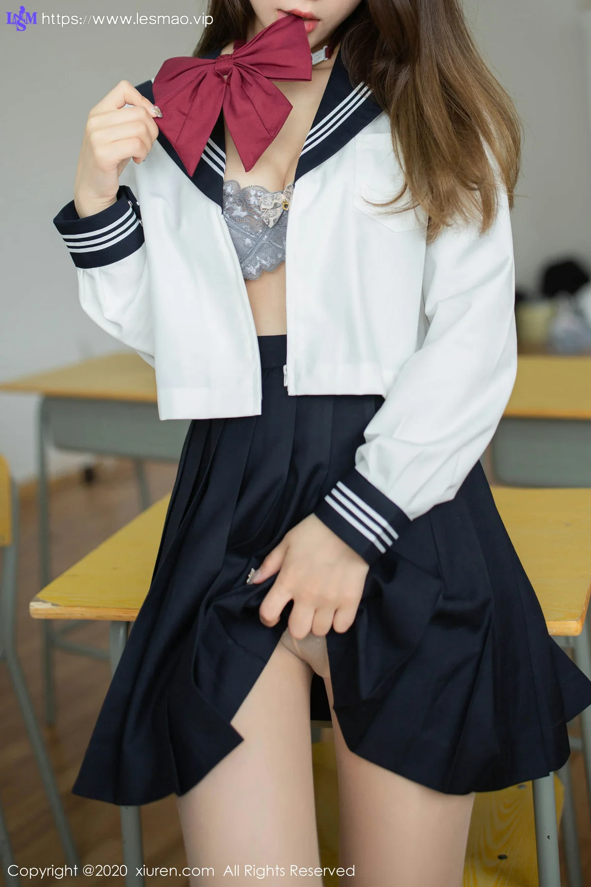 XiuRen 秀人 No.2230 校园遭遇主题 夏诗诗Sally 美女写真 - 21
