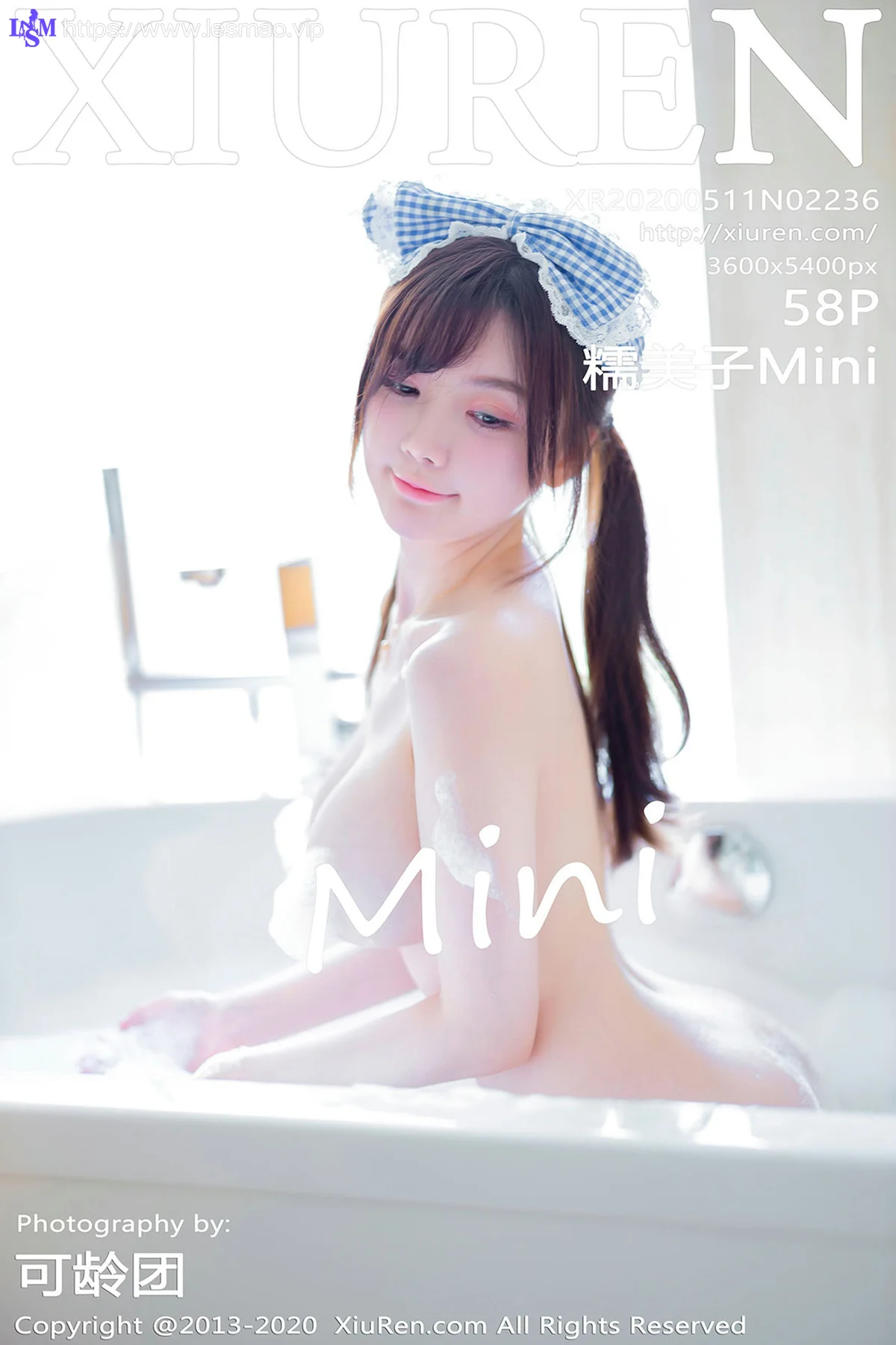 XiuRen 秀人 No.2236 湿身泡泡浴 糯美子Mini 主题写真 - 59