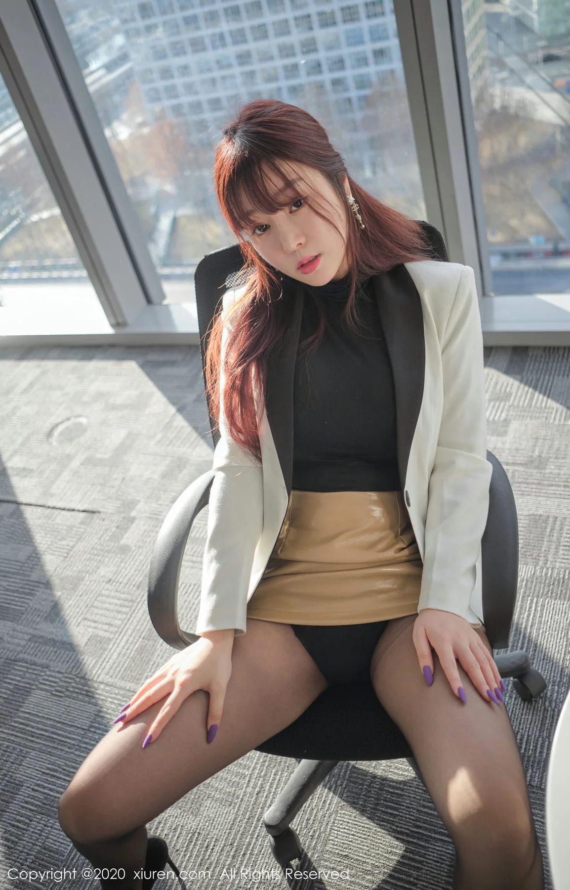 XiuRen 秀人 No.2259 王雨纯 制服熟女 - 24