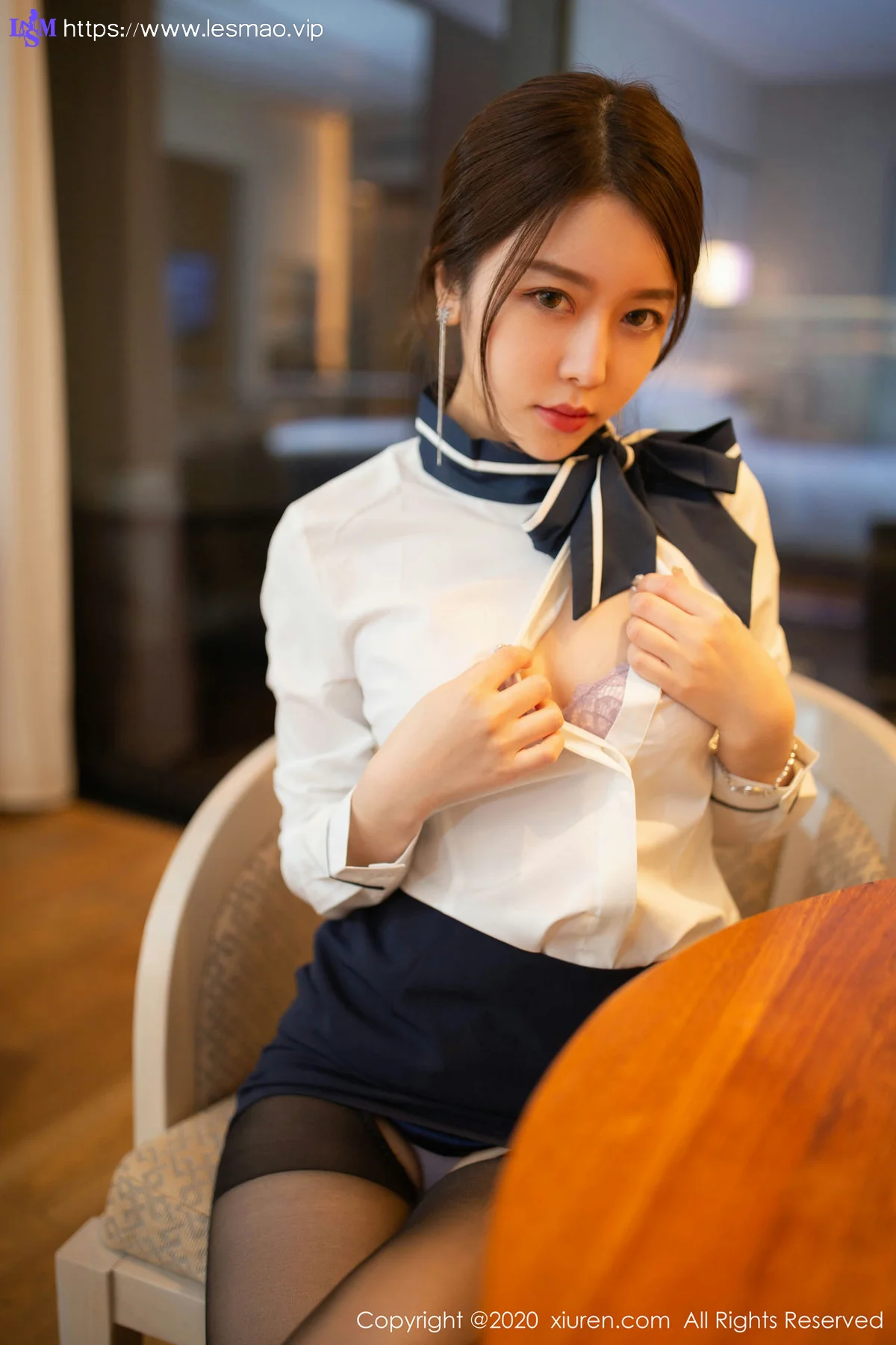 XiuRen 秀人 No.2267 开档黑丝 夏诗雯Sally - 25