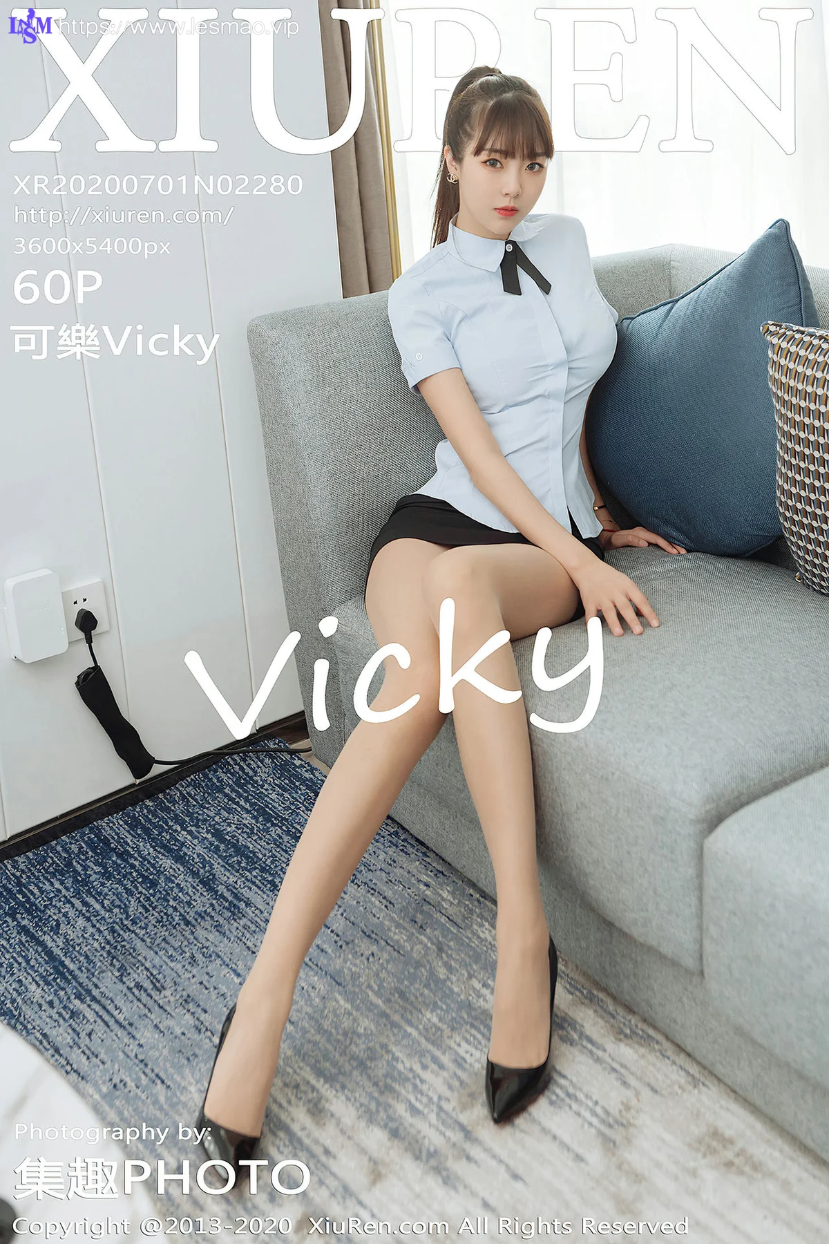 XiuRen 秀人 No.2280 可乐vicky  制服美腿私房 - 61