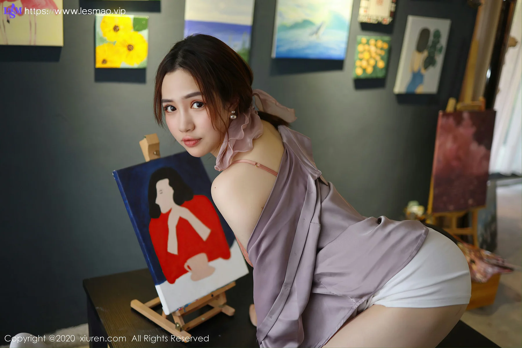 XiuRen 秀人 No.2288  画室教师主题 蛋糕cake - 43