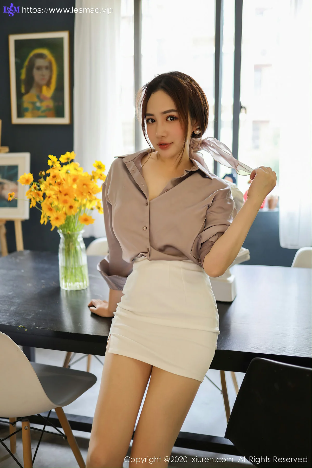 XiuRen 秀人 No.2288  画室教师主题 蛋糕cake - 67