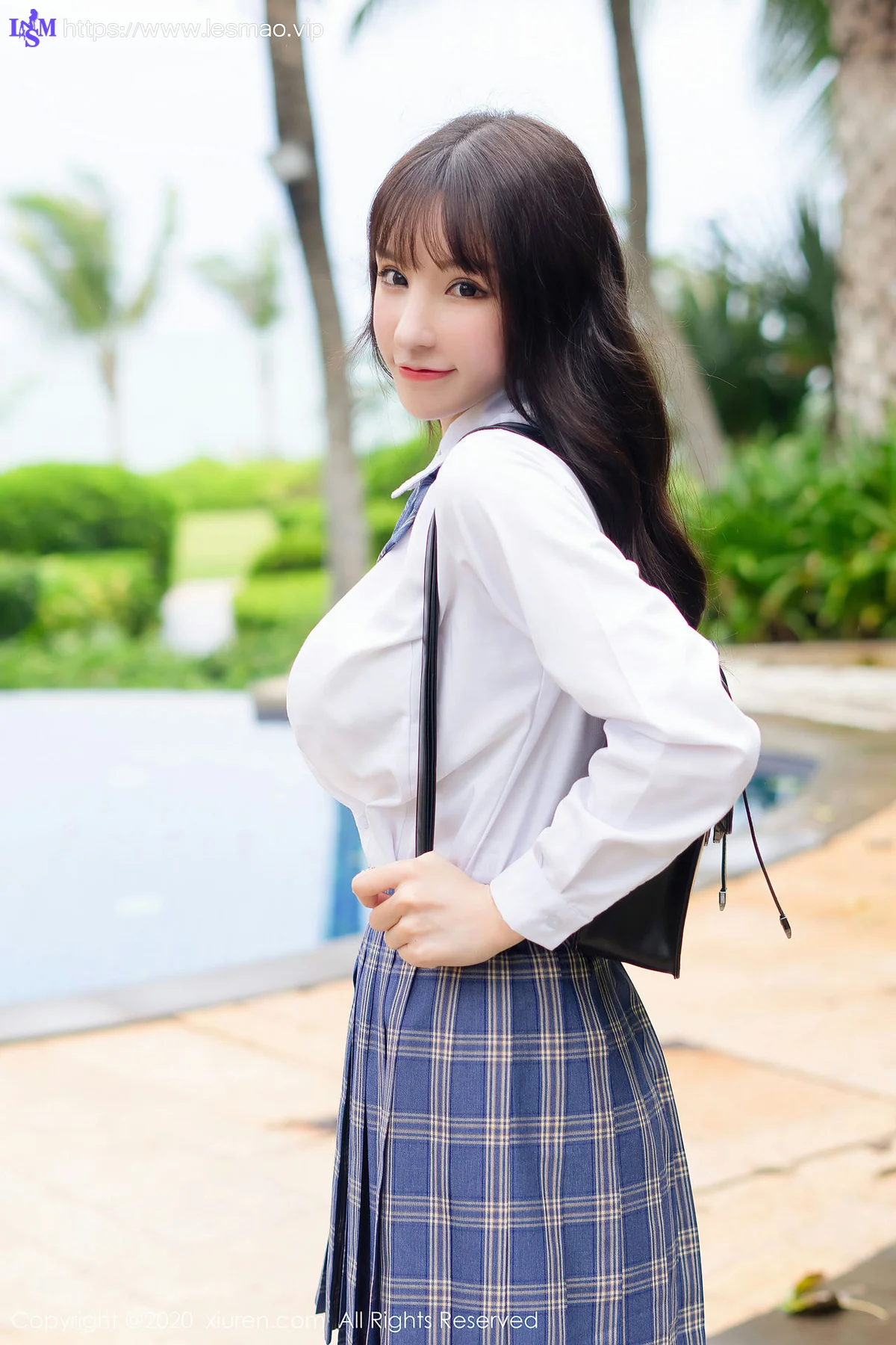 XiuRen 秀人 No.2290 学生校服 周于希sandy 清纯学妹 - 11